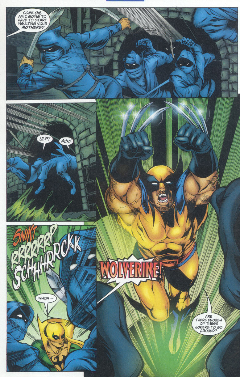 Read online Iron Fist / Wolverine comic -  Issue #1 - 13