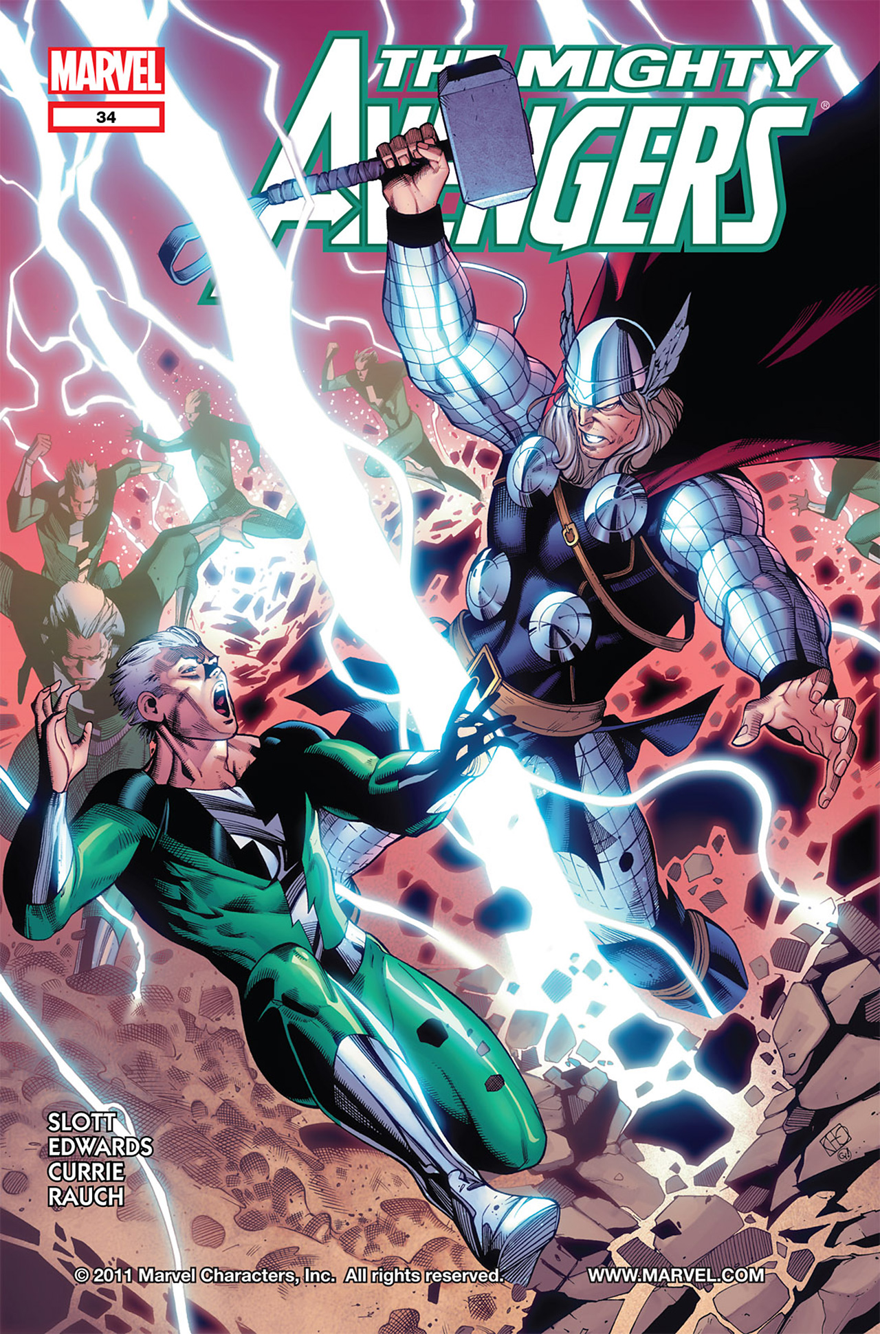 Read online The Mighty Avengers comic -  Issue #34 - 1