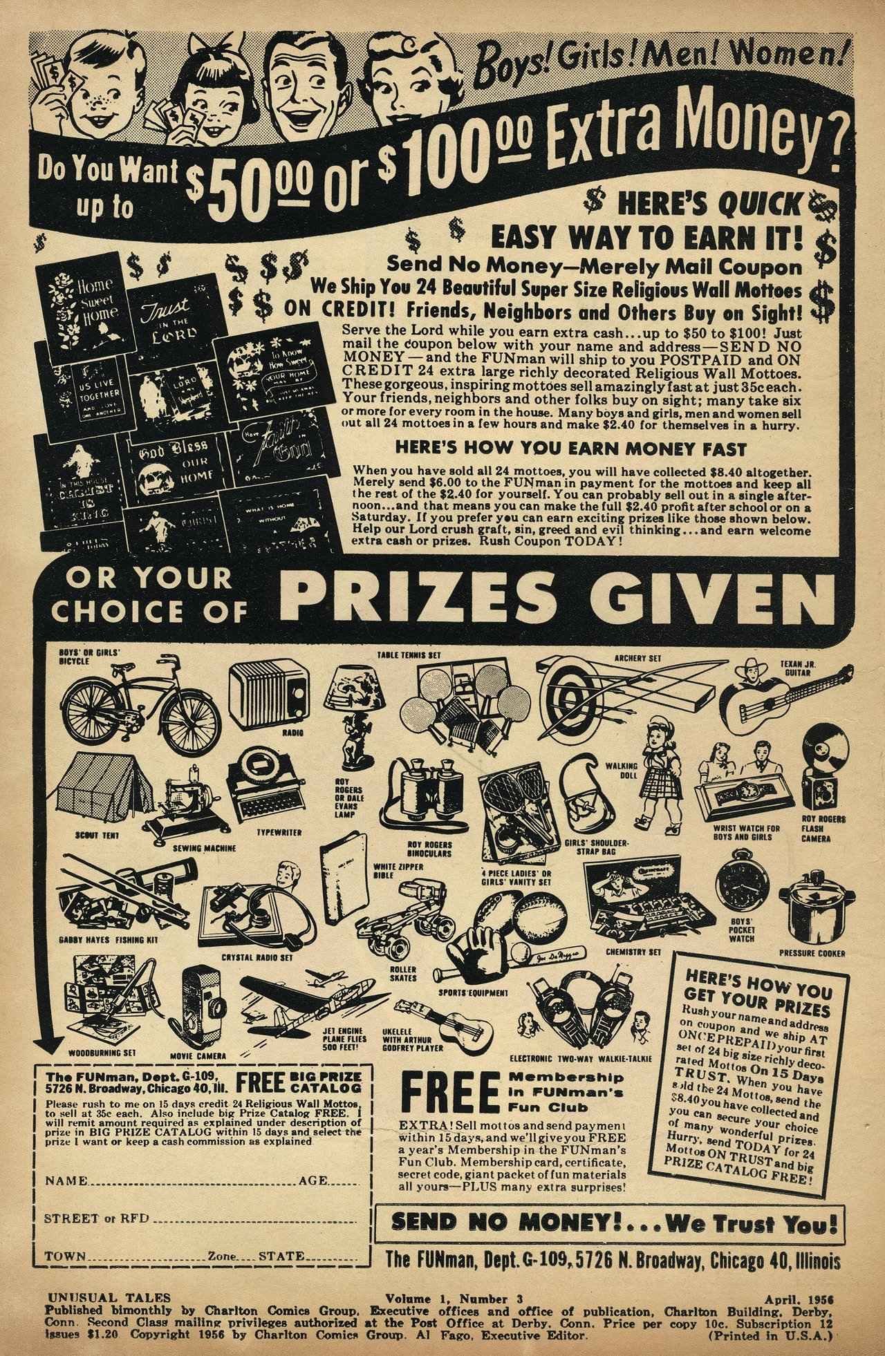 Read online Unusual Tales comic -  Issue #3 - 2