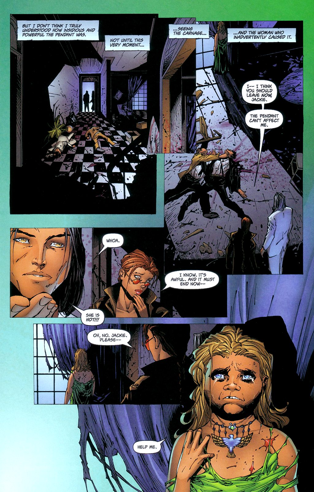 Read online The Darkness and Tomb Raider comic -  Issue # Full - 25