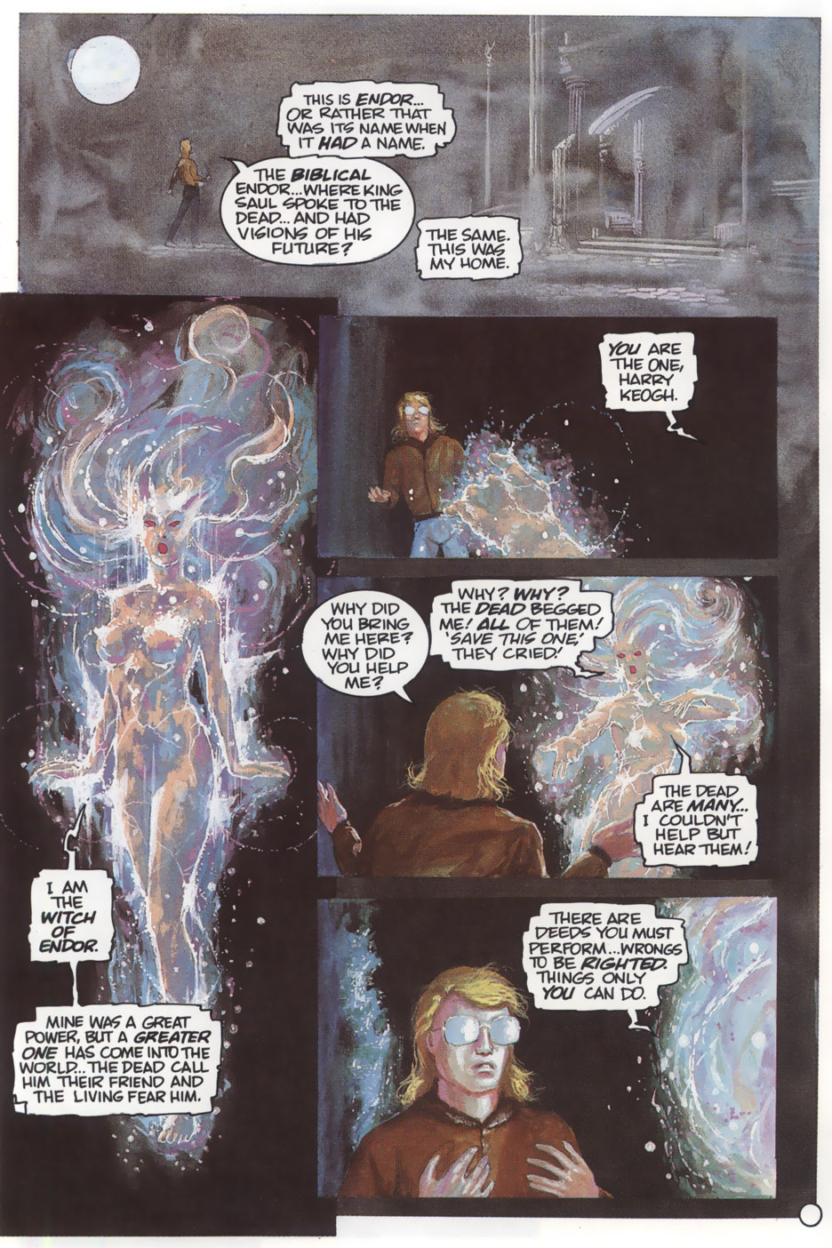 Read online Necroscope comic -  Issue #5 - 14