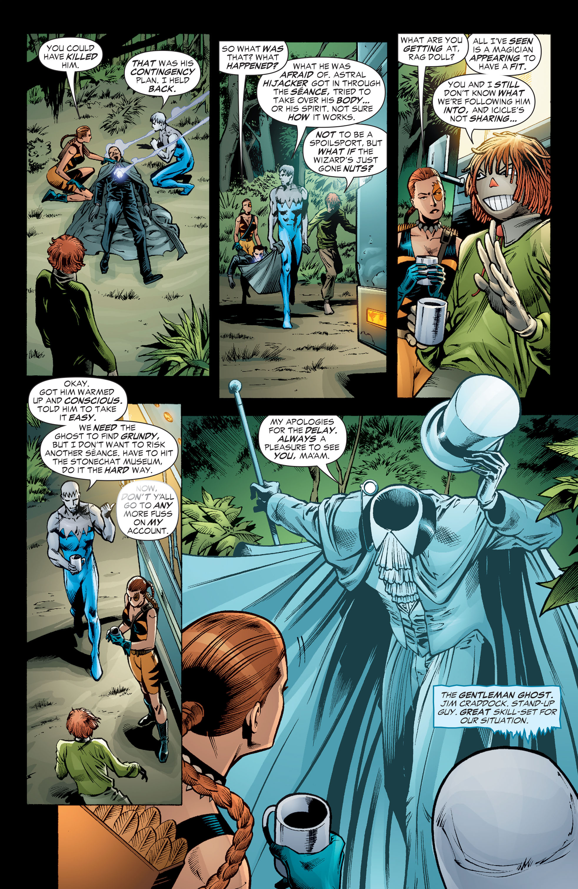 Read online JSA: Classified comic -  Issue #5 - 15