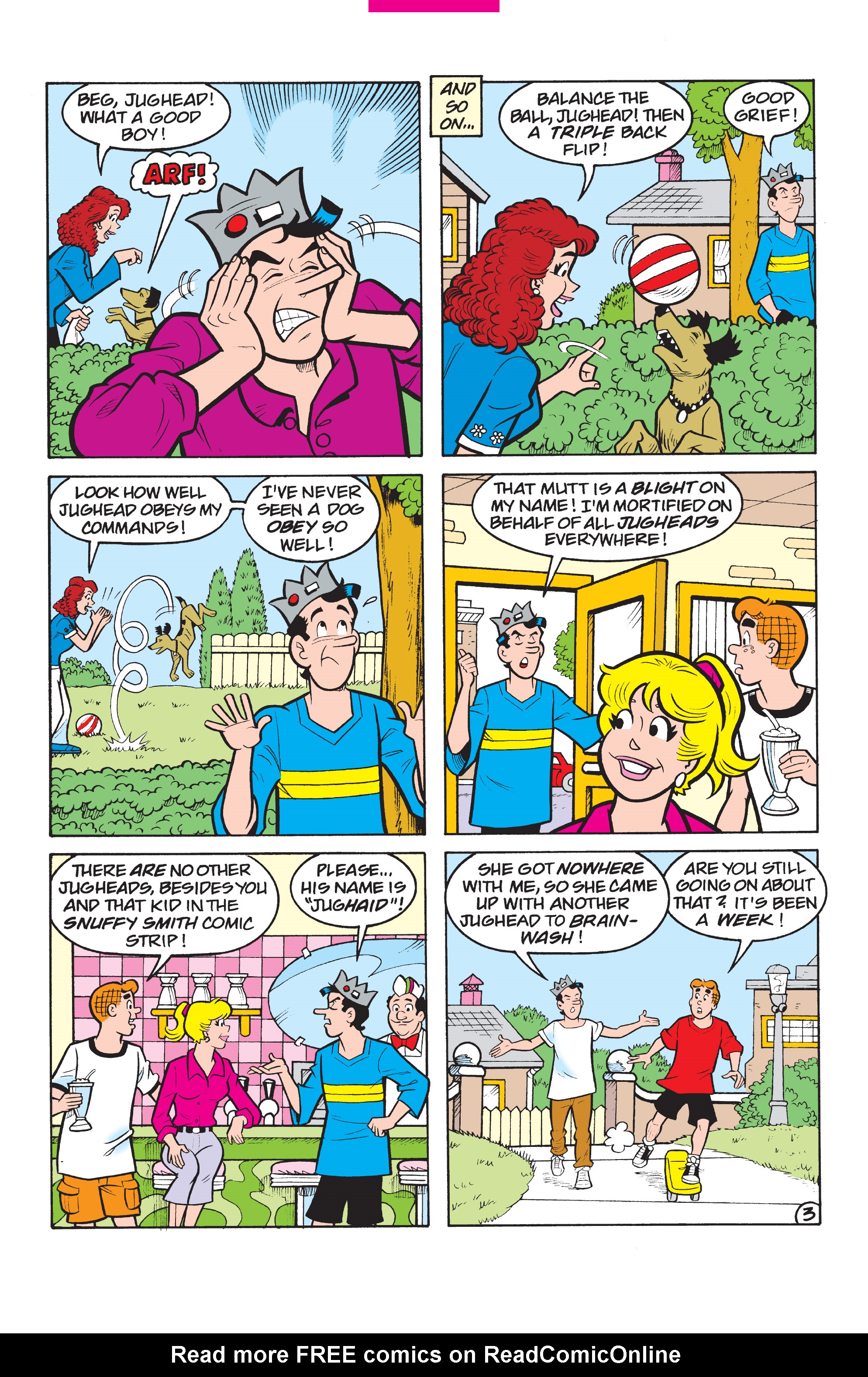 Read online Archie's Pal Jughead Comics comic -  Issue #159 - 4