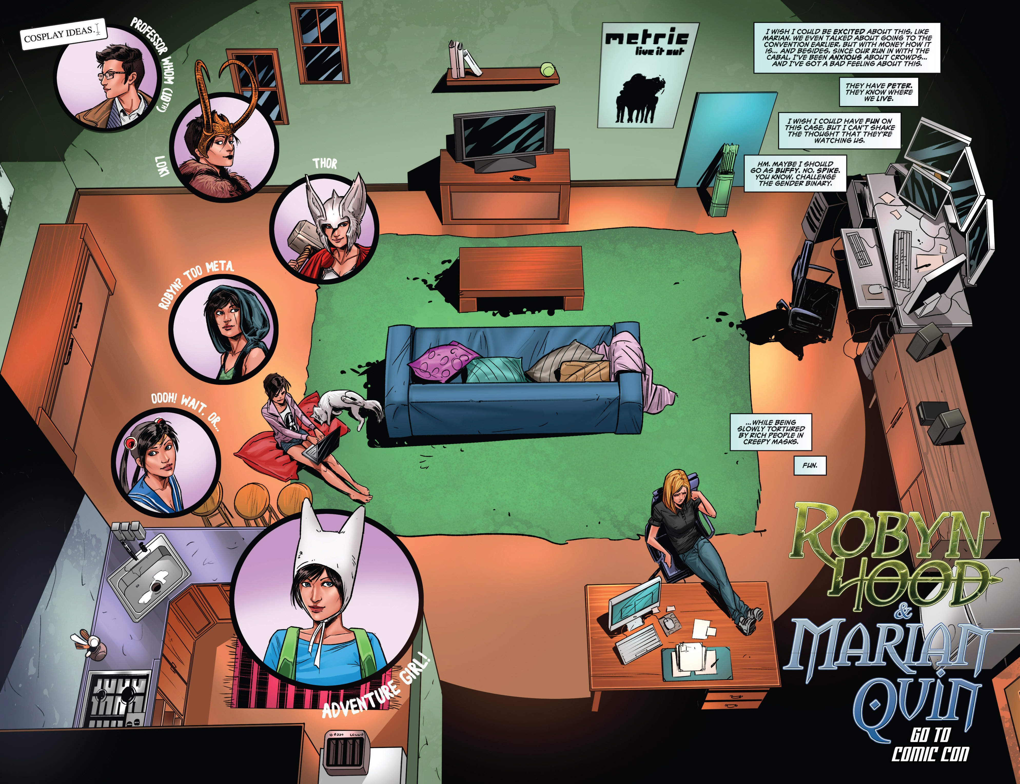 Read online Grimm Fairy Tales presents Robyn Hood (2014) comic -  Issue #11 - 6