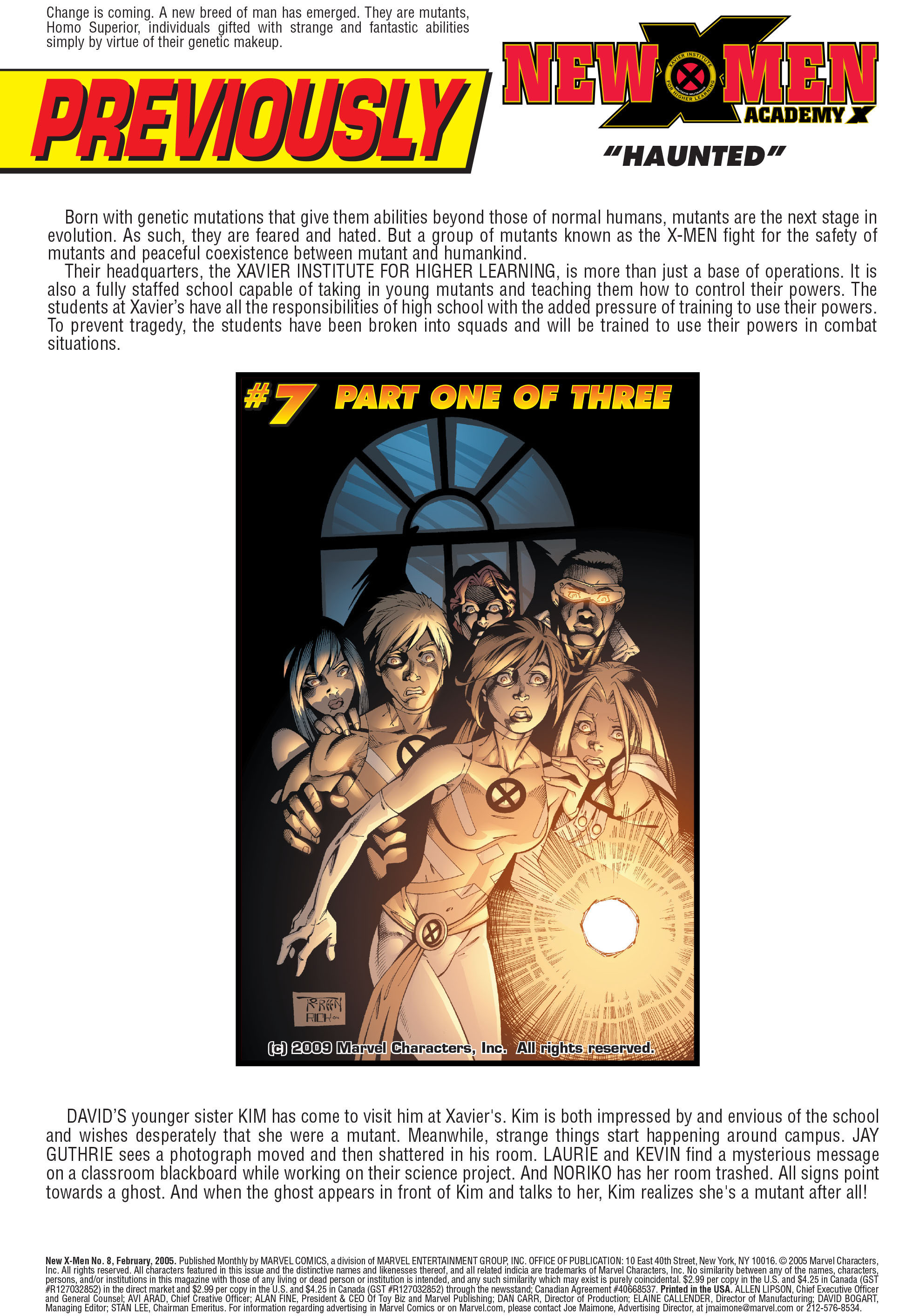 Read online New X-Men (2004) comic -  Issue #8 - 2