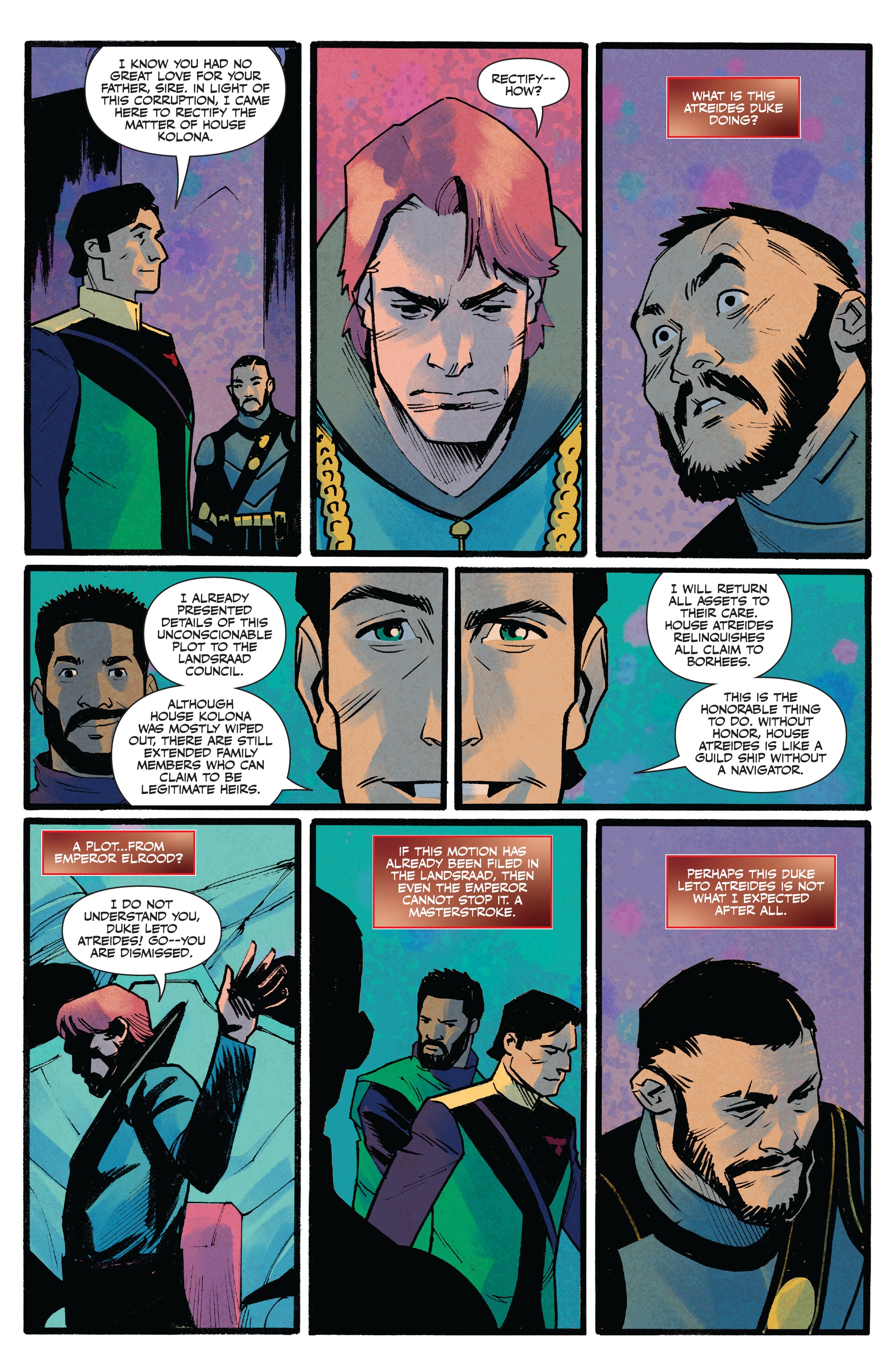 Read online Dune: Blood of the Sardaukar comic -  Issue #1 - 36