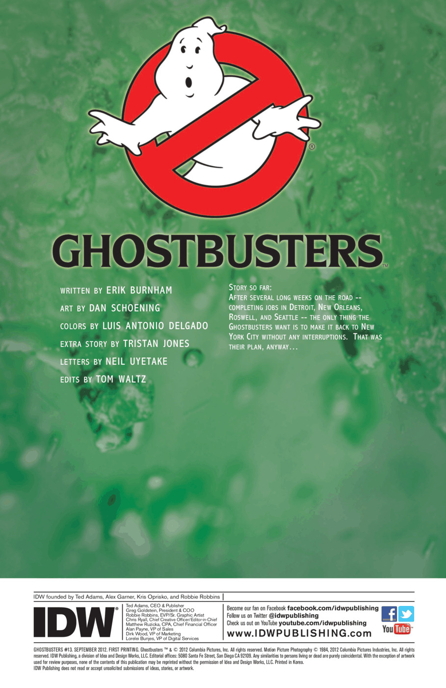 Read online Ghostbusters (2011) comic -  Issue #13 - 2