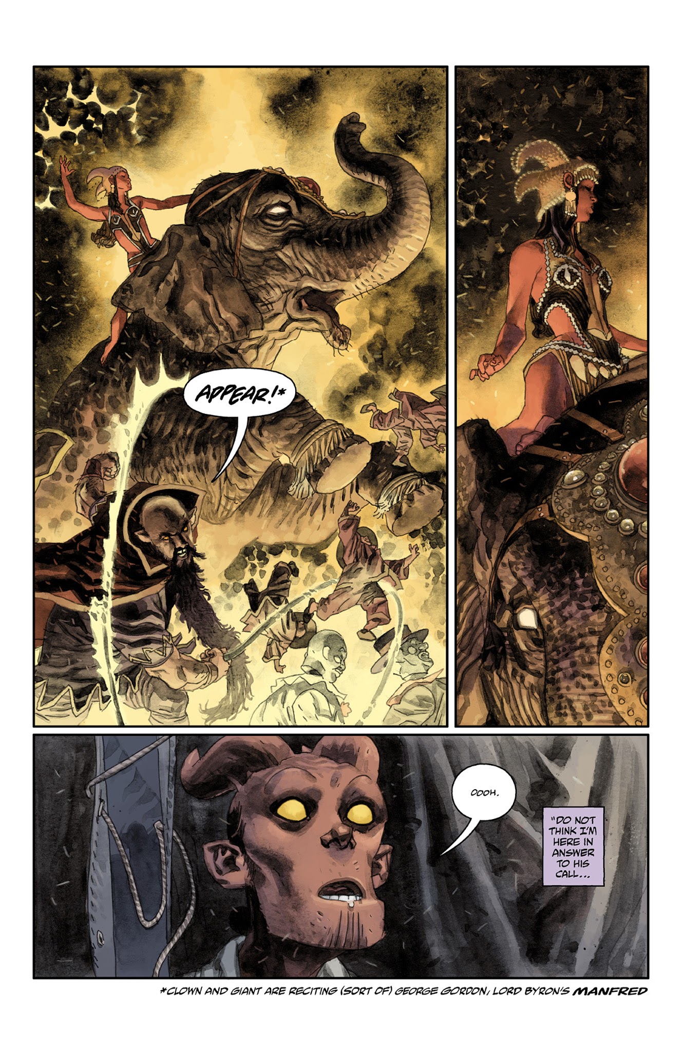 Read online Hellboy: The Midnight Circus comic -  Issue # TPB - 24