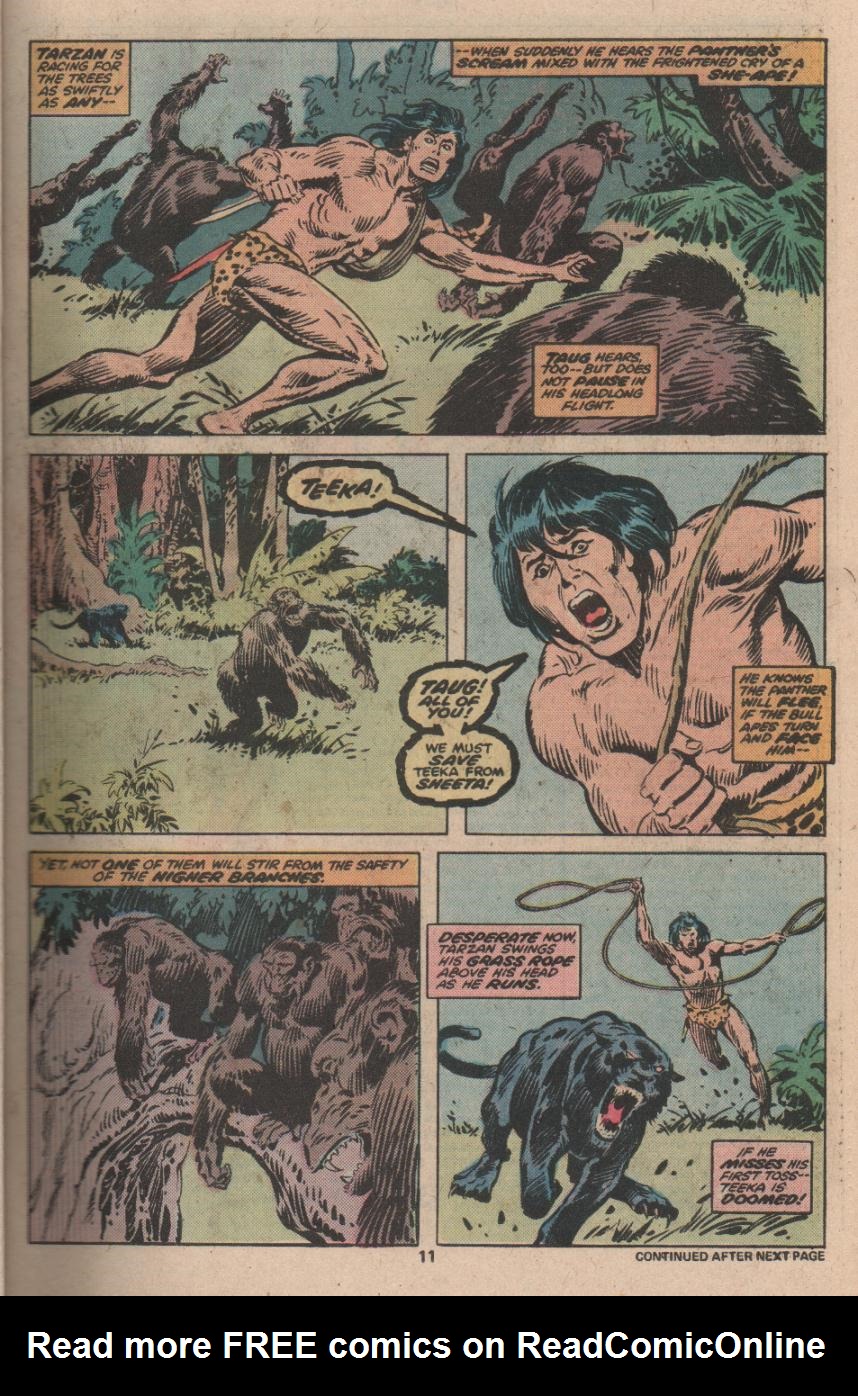 Read online Tarzan (1977) comic -  Issue # _Annual 1 - 10