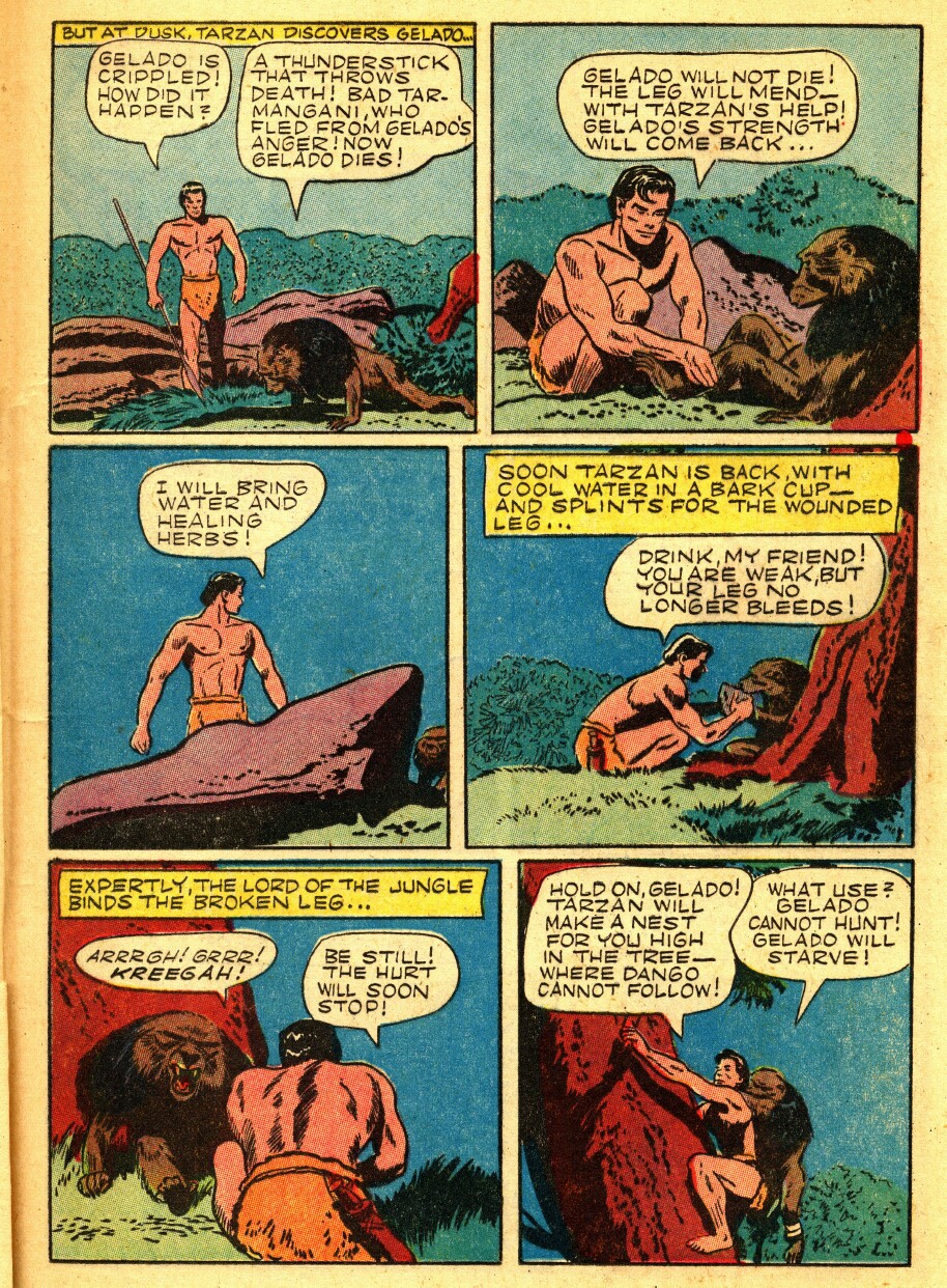 Read online Tarzan (1948) comic -  Issue #37 - 29