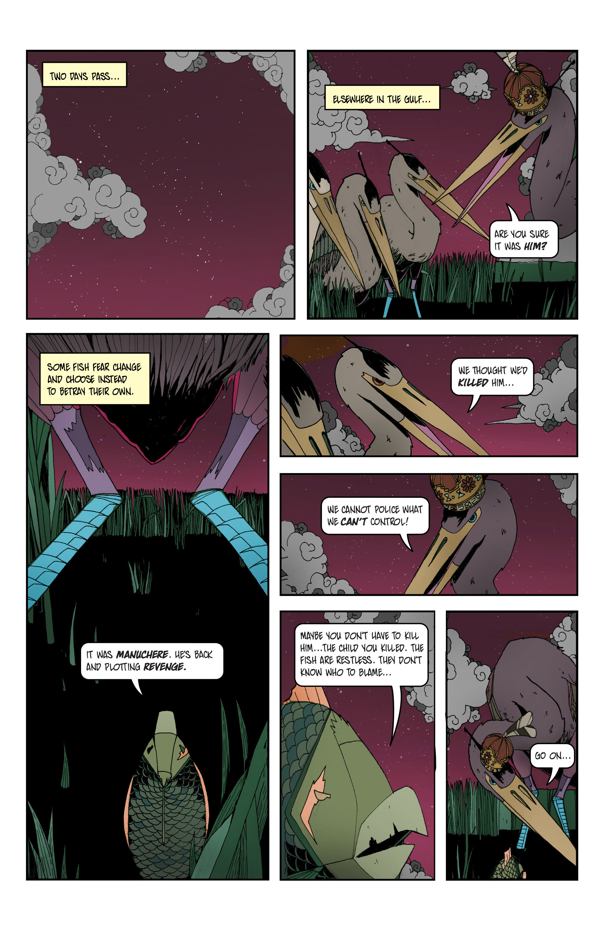 Read online The Little Red Fish comic -  Issue #2 - 19