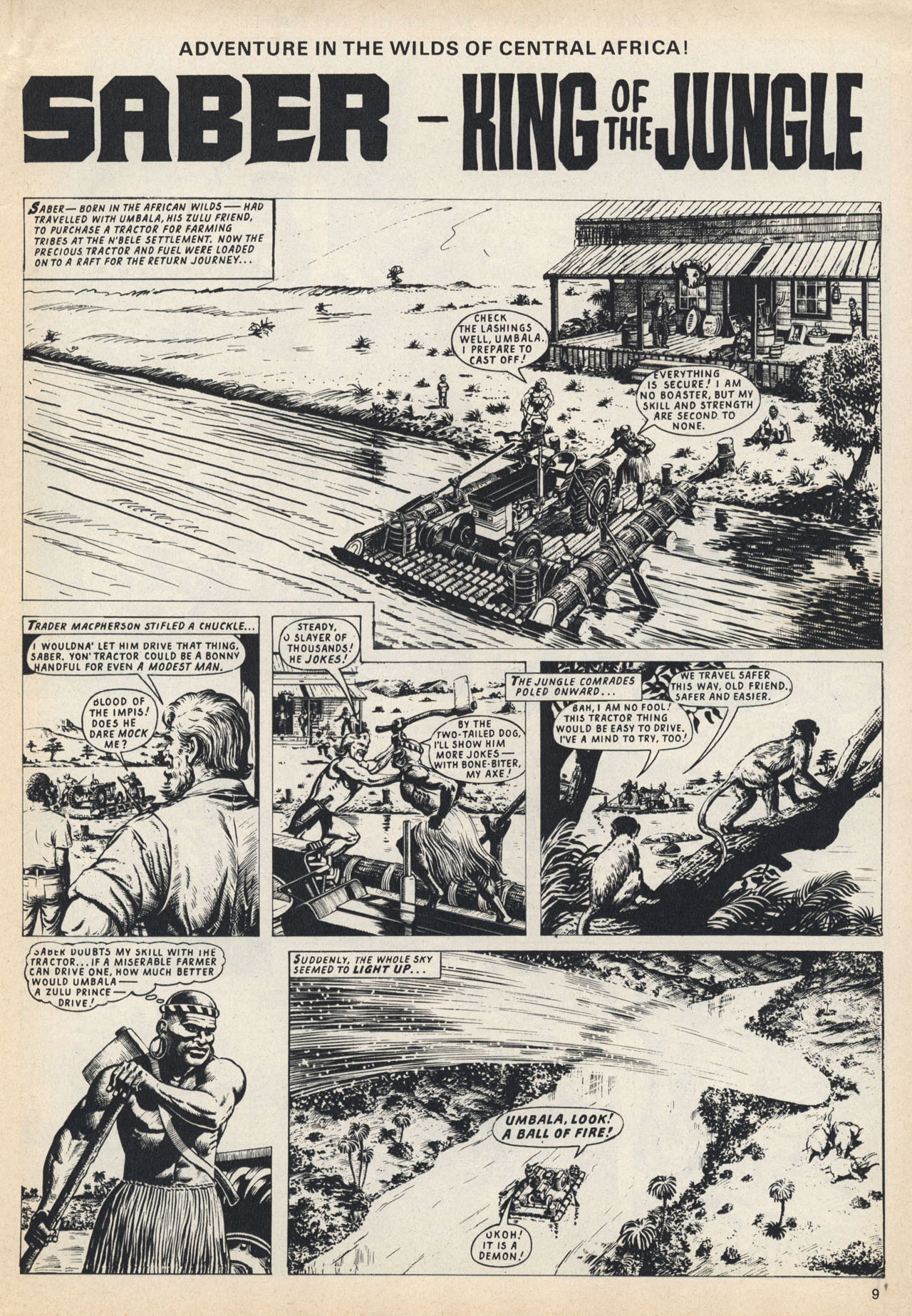Read online Vulcan comic -  Issue #1 - 9