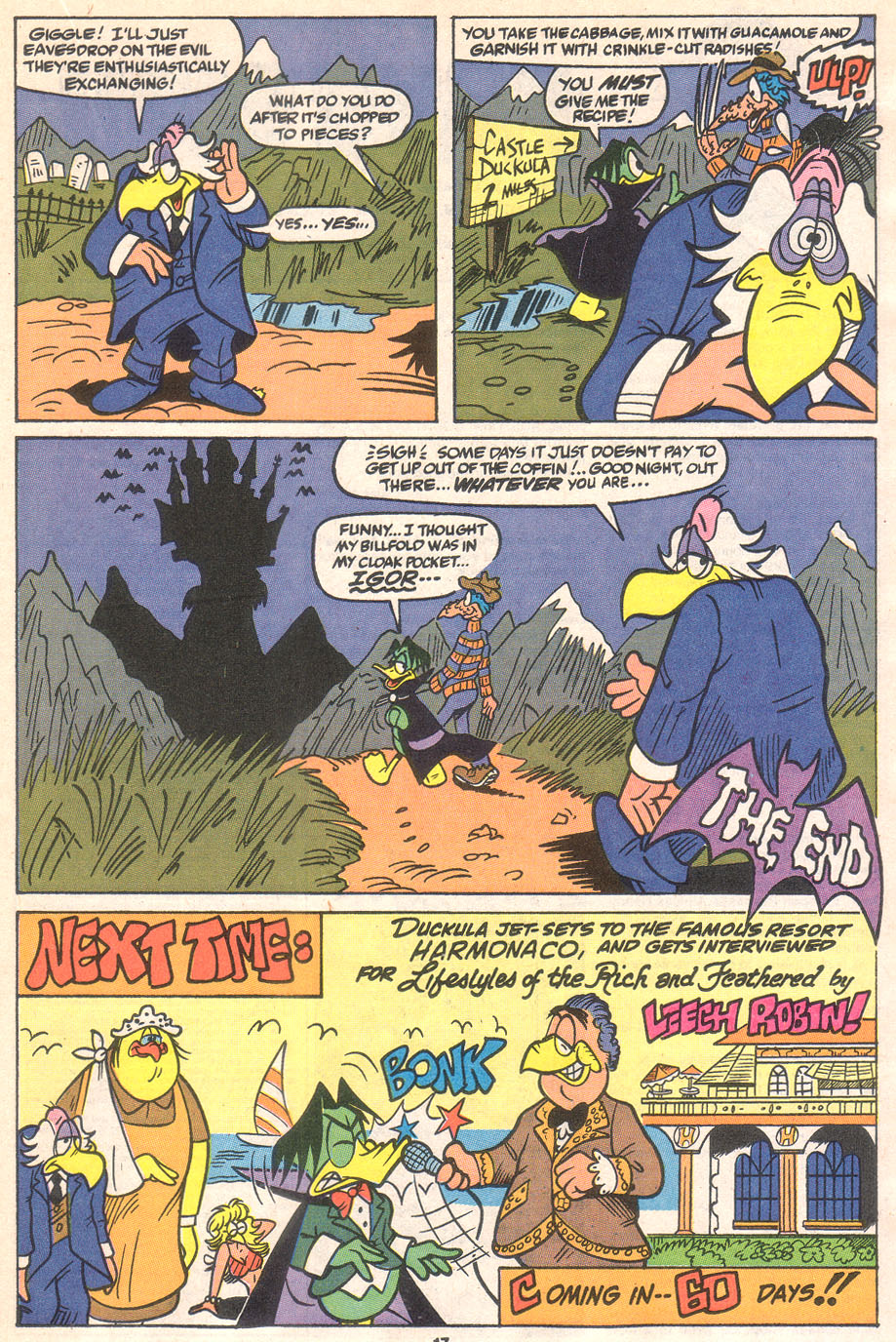 Read online Count Duckula comic -  Issue #11 - 19