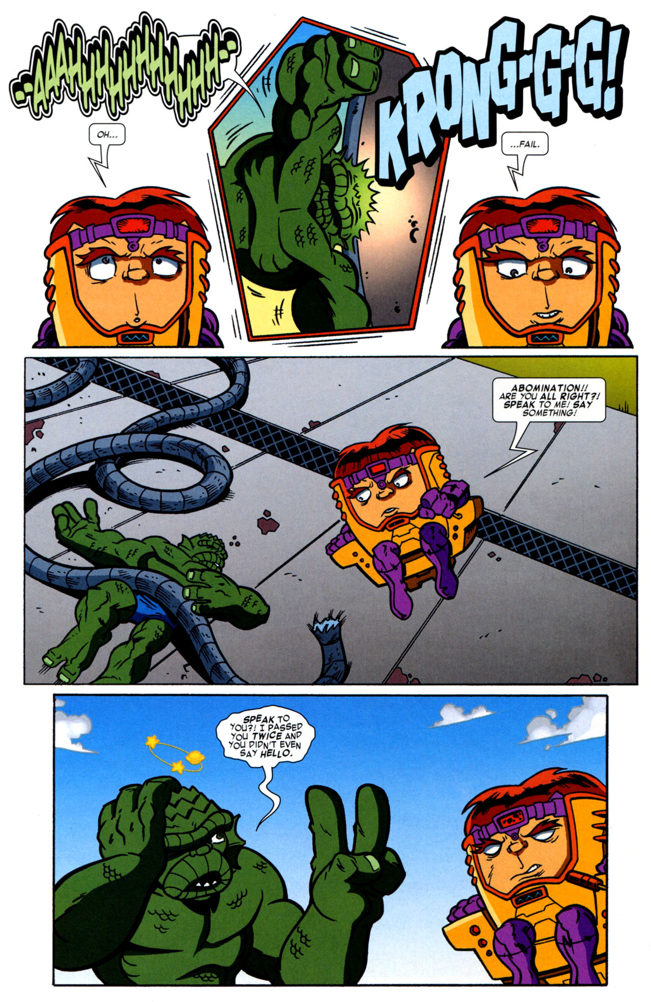 Read online Marvel Super Hero Squad comic -  Issue #3 - 4
