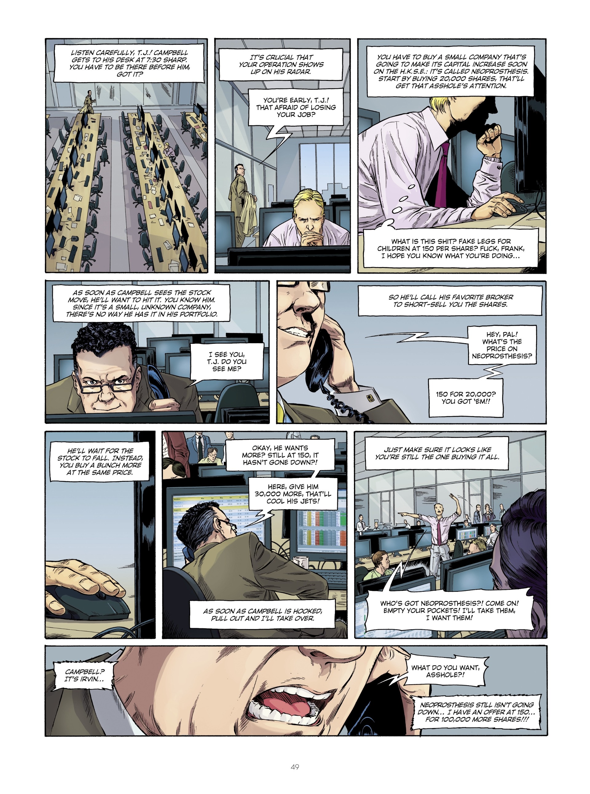 Read online Hedge Fund comic -  Issue #1 - 51