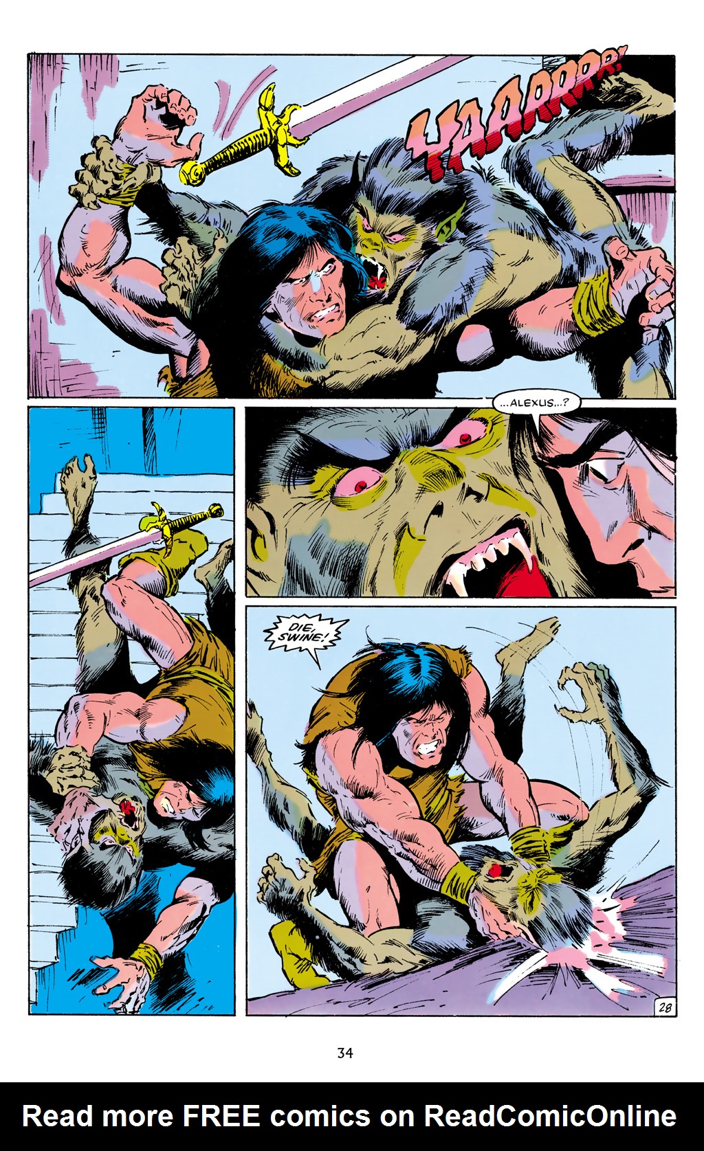Read online The Chronicles of Conan comic -  Issue # TPB 22 (Part 1) - 35