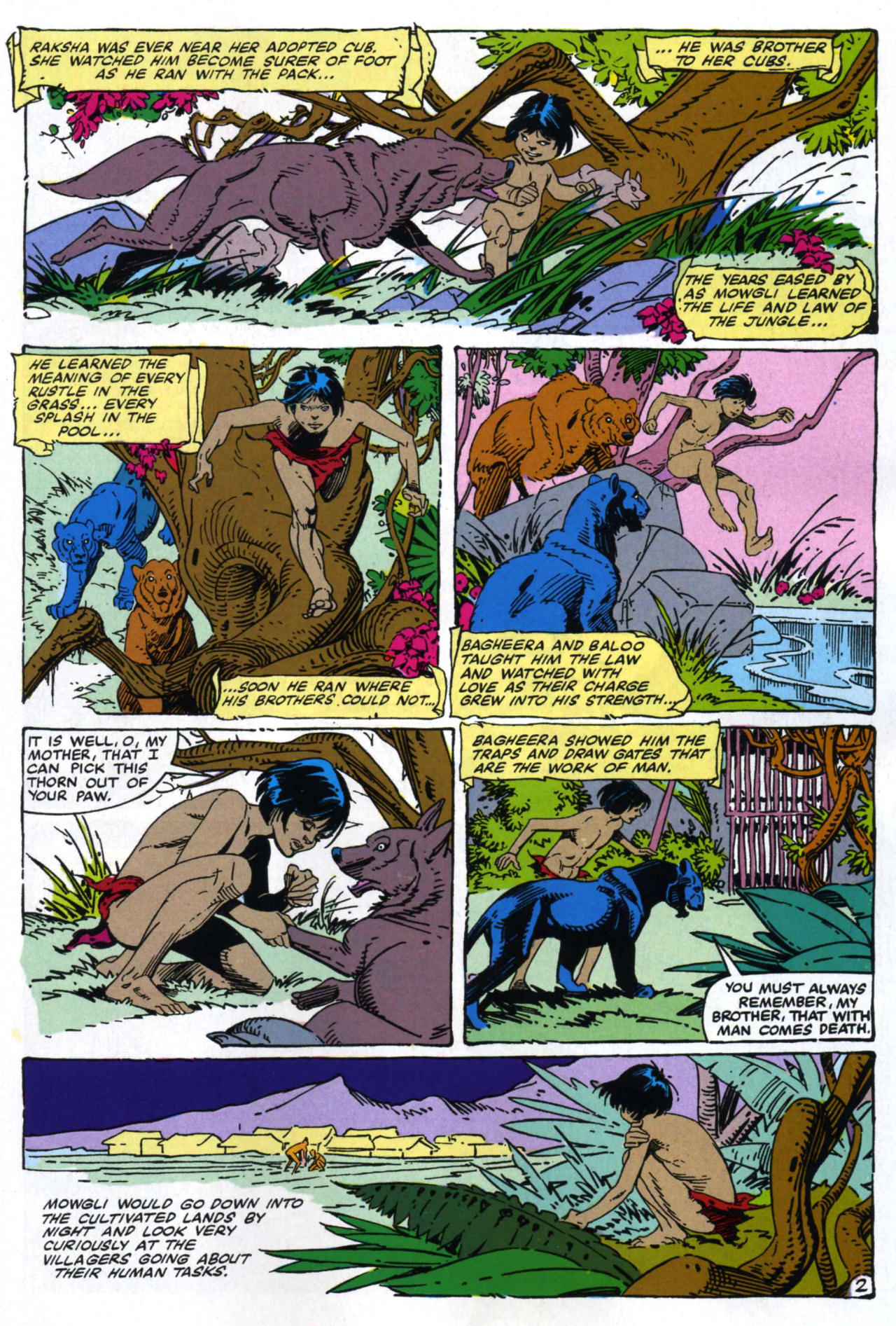 Read online Marvel Illustrated Jungle Book comic -  Issue # Full - 16