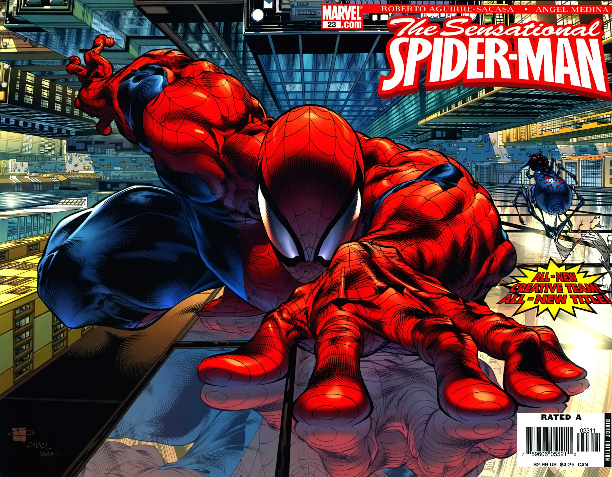 Read online The Sensational Spider-Man (2006) comic -  Issue #23 - 1