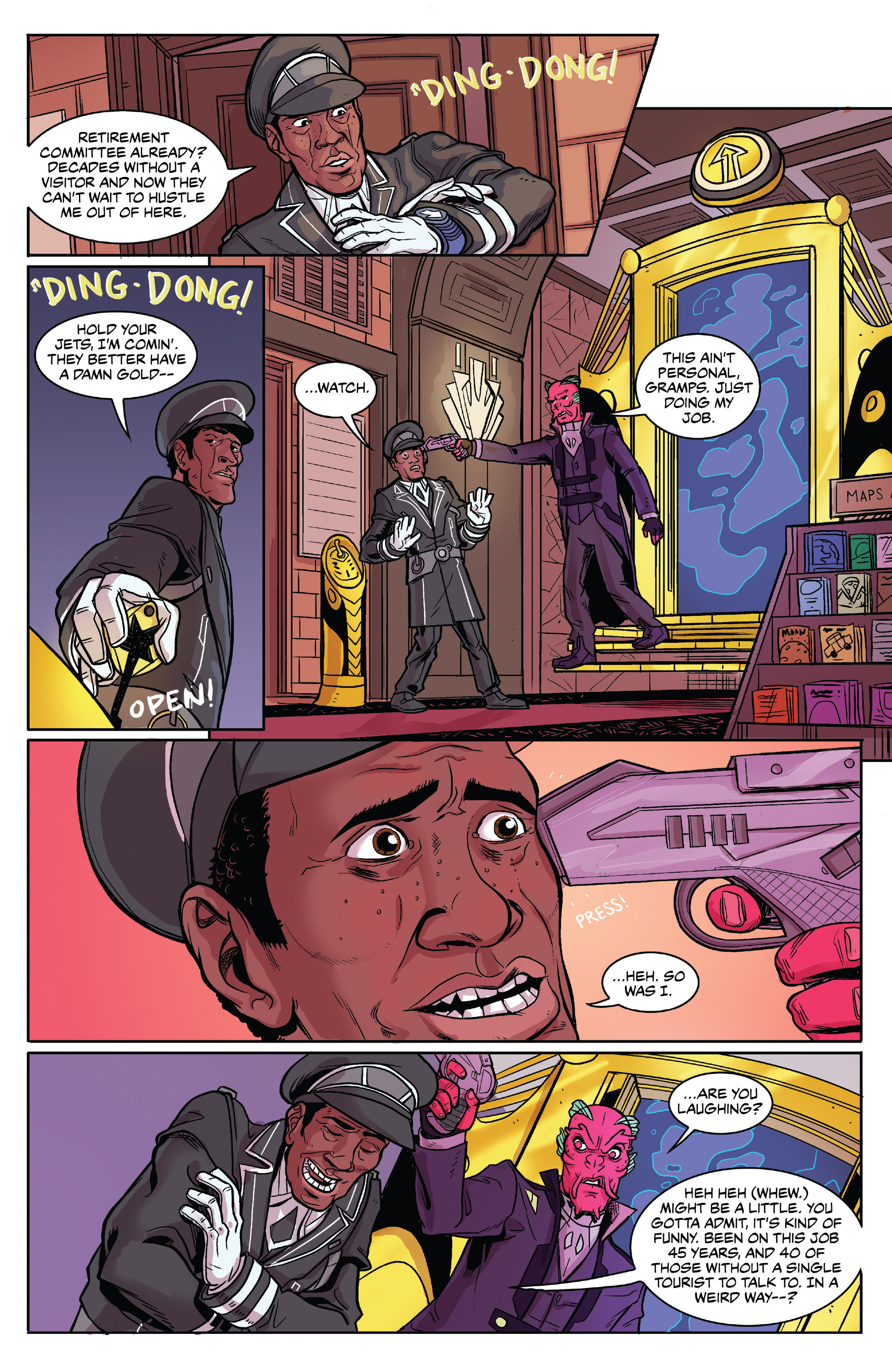 Read online The Doorman comic -  Issue #1 - 5
