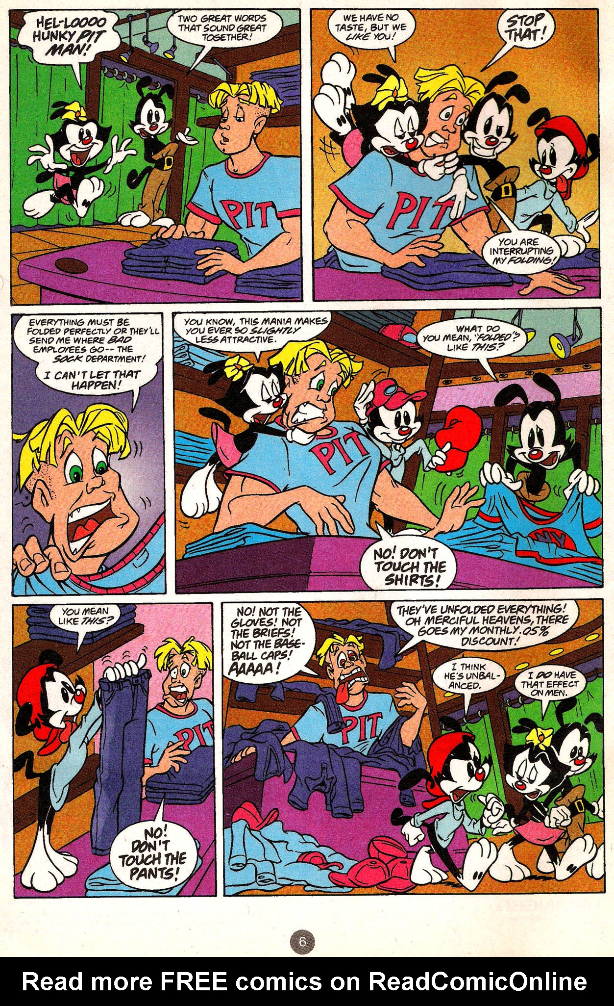 Read online Animaniacs comic -  Issue #36 - 8