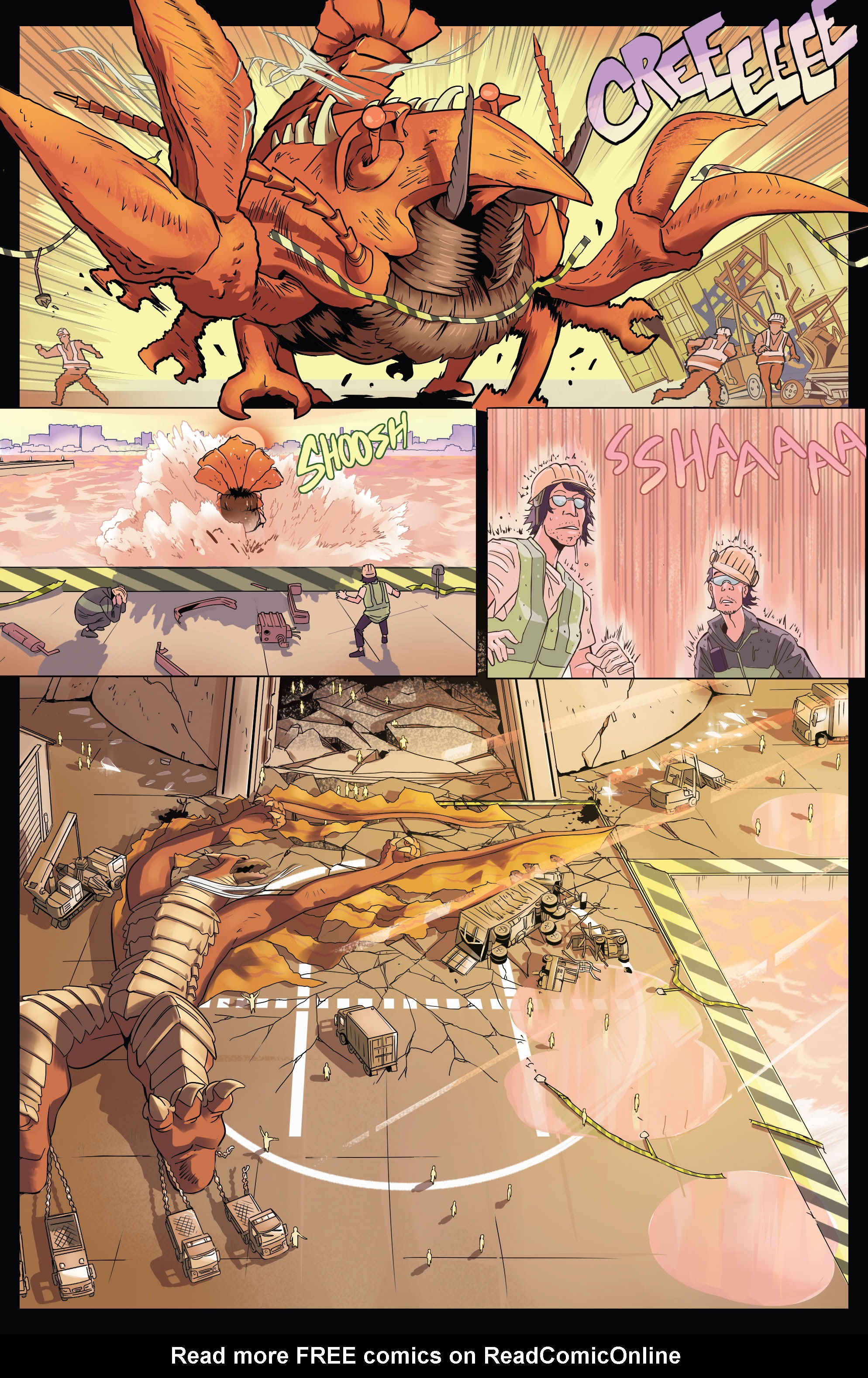 Read online Godzilla Rivals: Rodan vs. Ebirah comic -  Issue # Full - 39