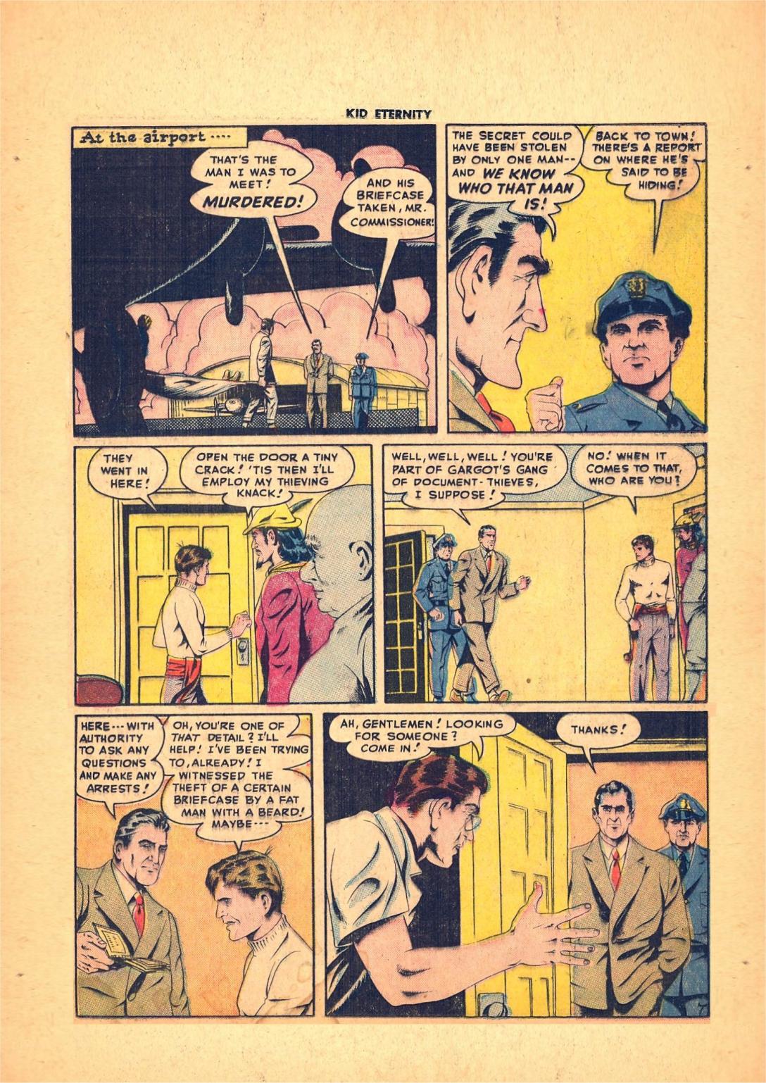 Read online Kid Eternity (1946) comic -  Issue #7 - 21