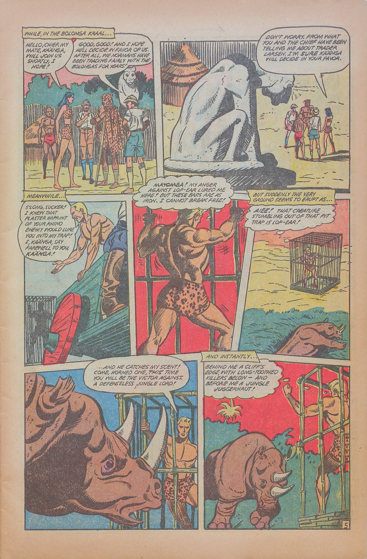 Read online Jungle Comics comic -  Issue #113 - 7
