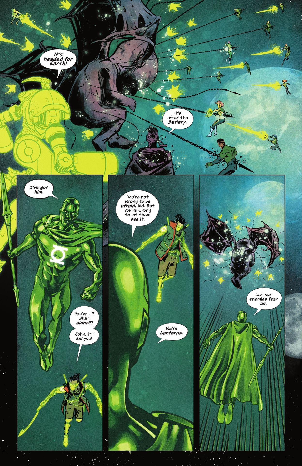 Read online Dark Crisis: Worlds Without a Justice League - Green Lantern comic -  Issue #1 - 16