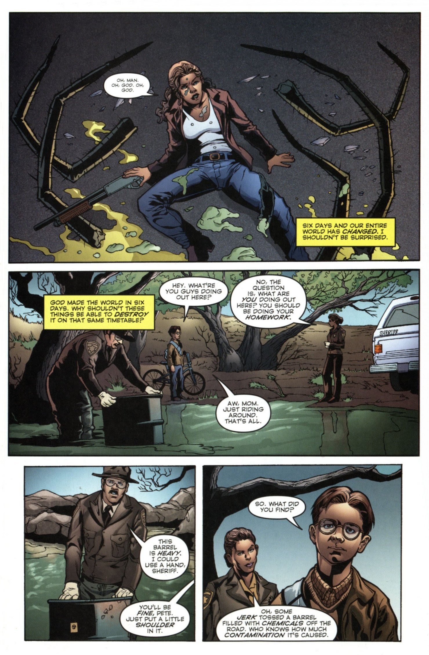 Read online Eight Legged Freaks comic -  Issue # Full - 17
