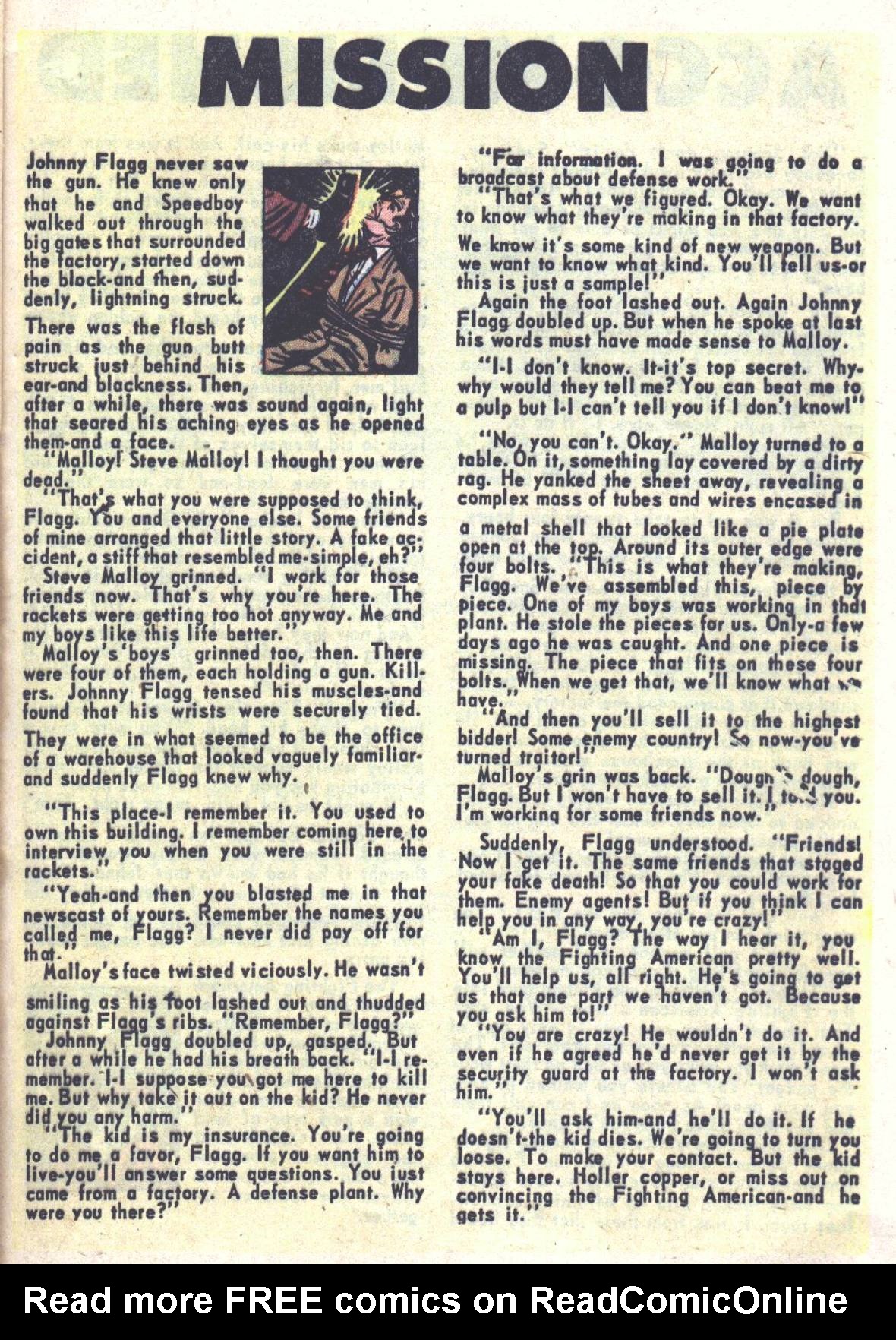 Read online Fighting American (1954) comic -  Issue #4 - 21