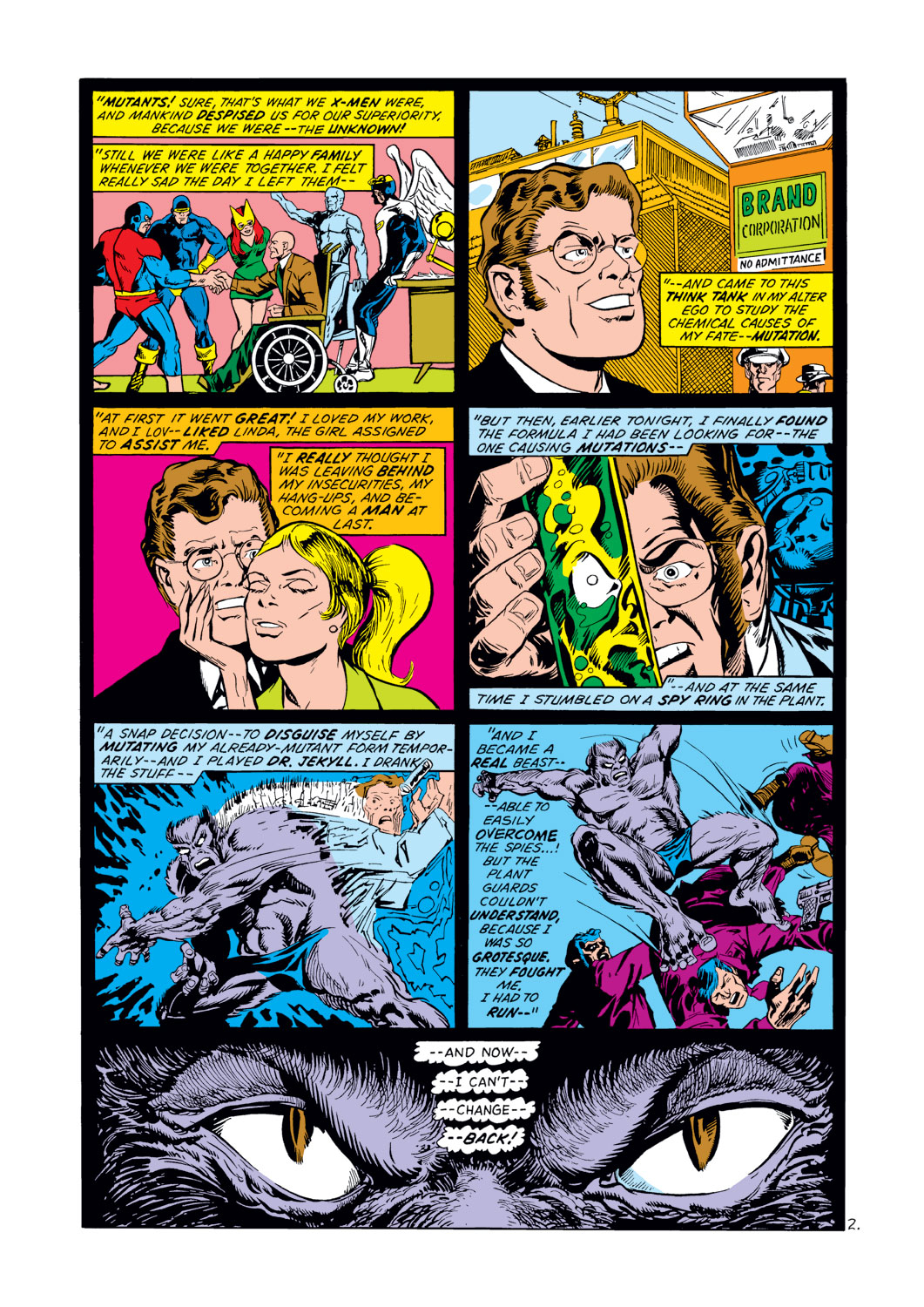 Read online Amazing Adventures (1970) comic -  Issue #12 - 3