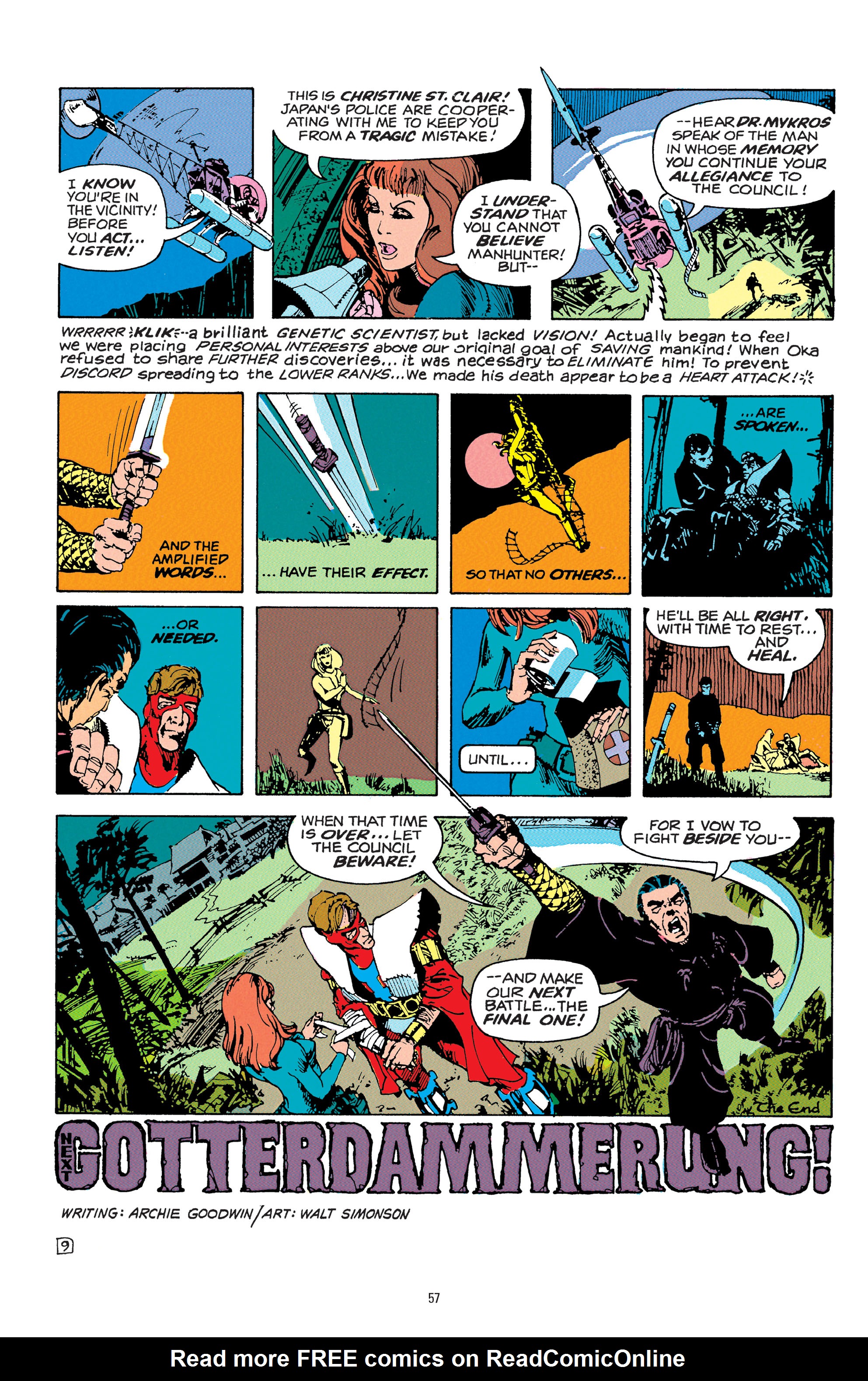 Read online Manhunter by Archie Goodwin and Walter Simonson Deluxe Edition comic -  Issue # TPB - 57