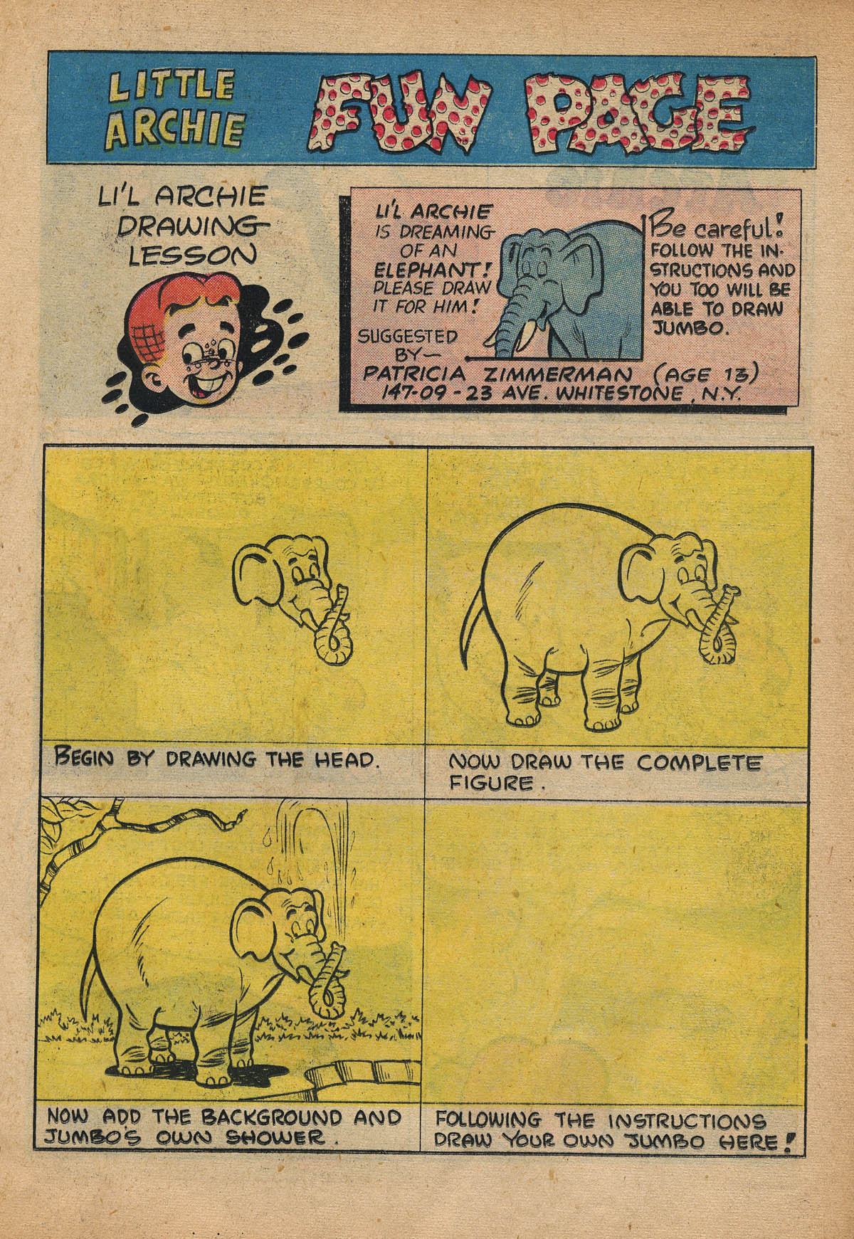 Read online Little Archie In Animal Land comic -  Issue #17 - 13