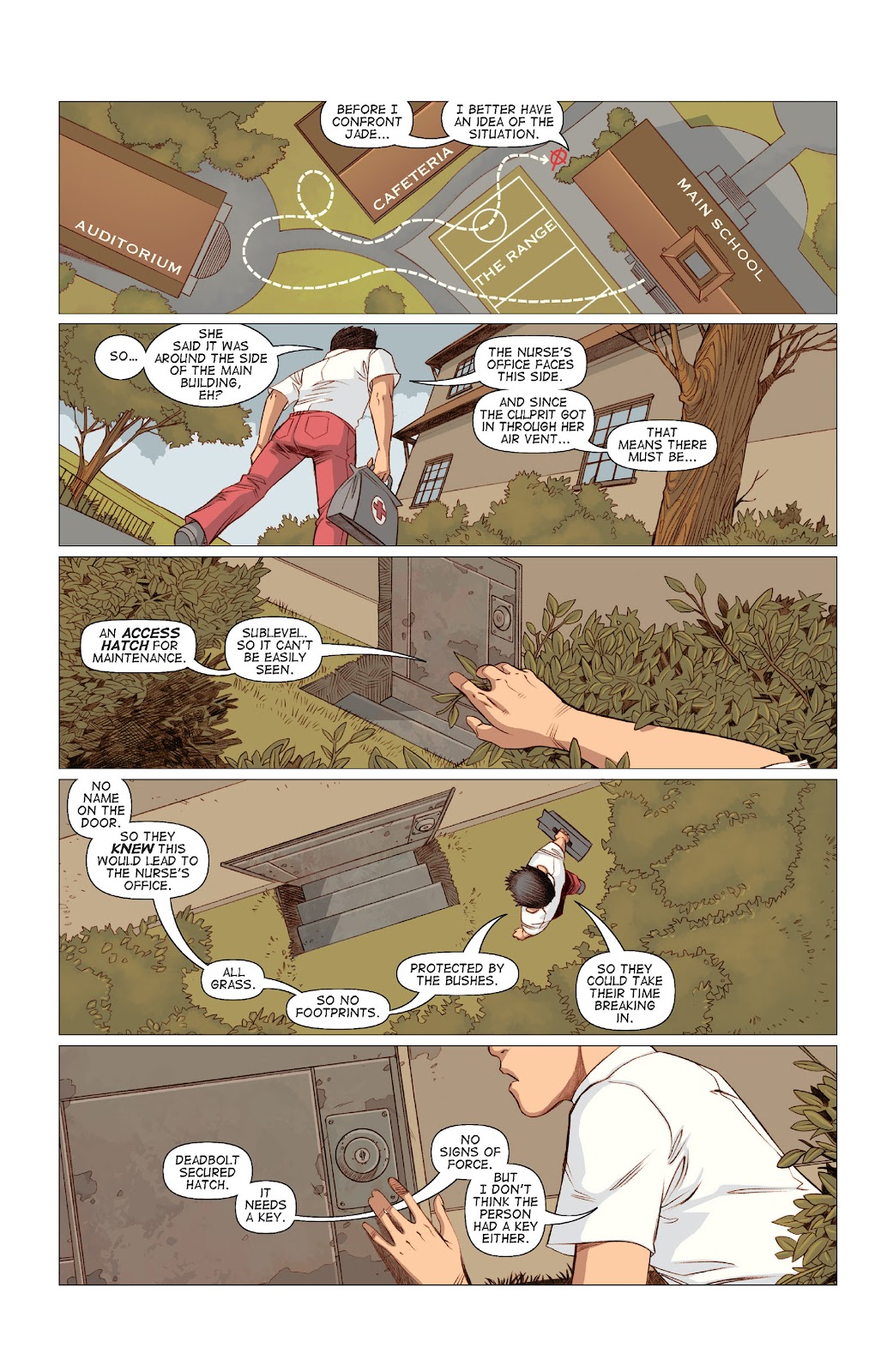 Five Weapons issue 8 - Page 12