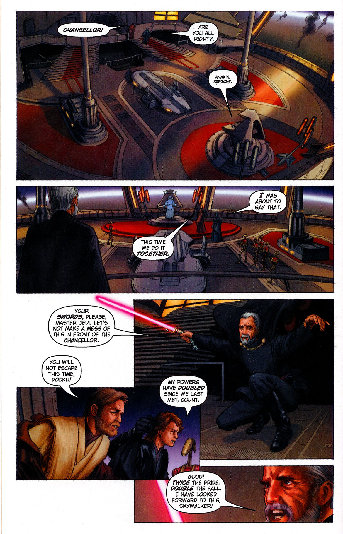 Read online Star Wars: Episode III - Revenge Of The Sith comic -  Issue #1 - 10