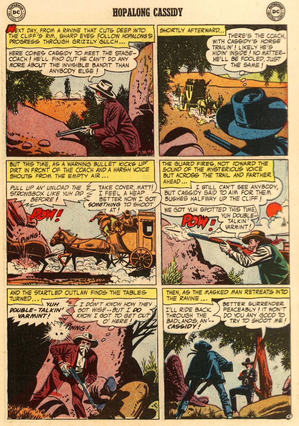 Read online Hopalong Cassidy comic -  Issue #97 - 31