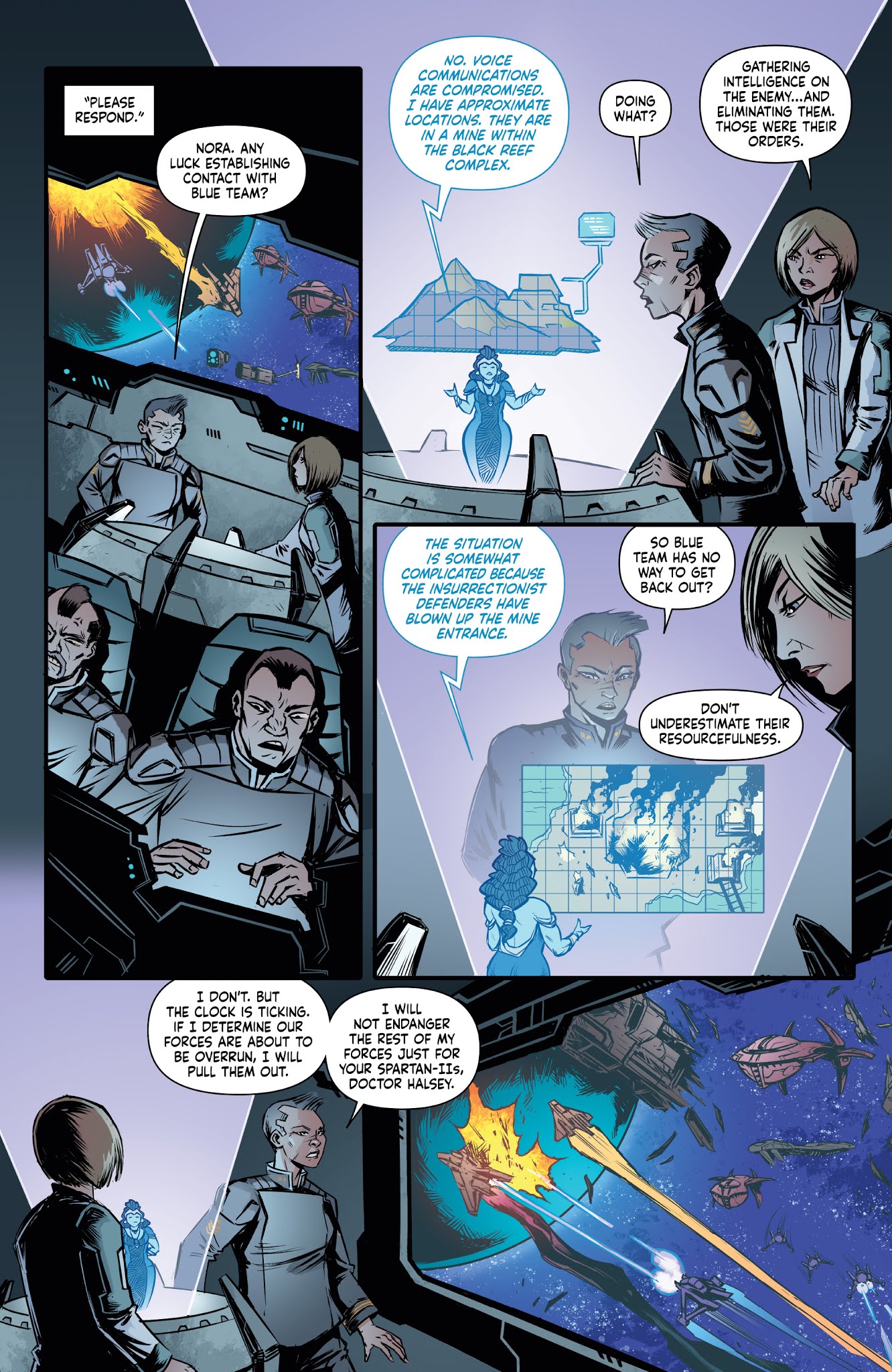 Read online Halo: Collateral Damage comic -  Issue #2 - 15