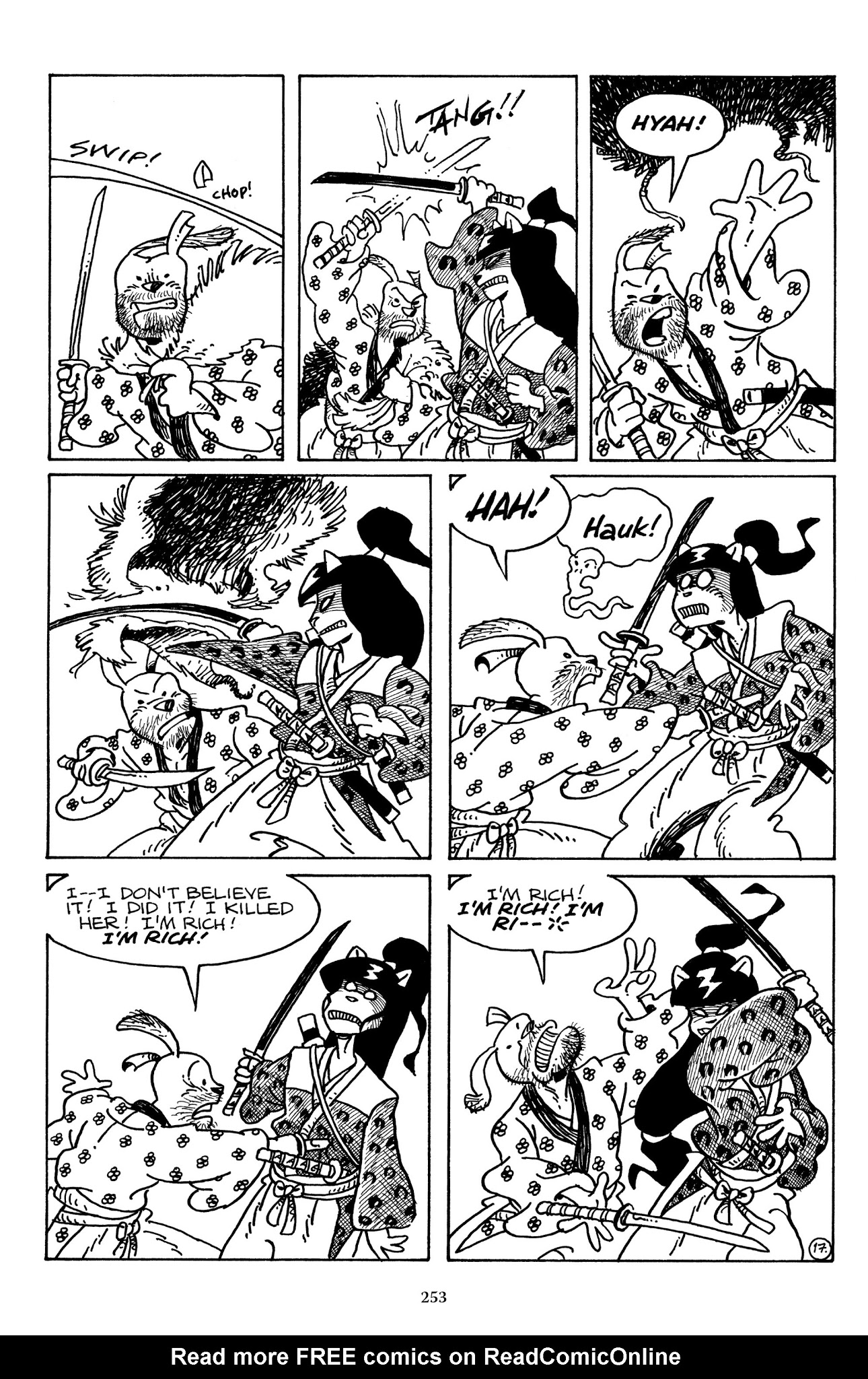Read online The Usagi Yojimbo Saga comic -  Issue # TPB 6 - 251