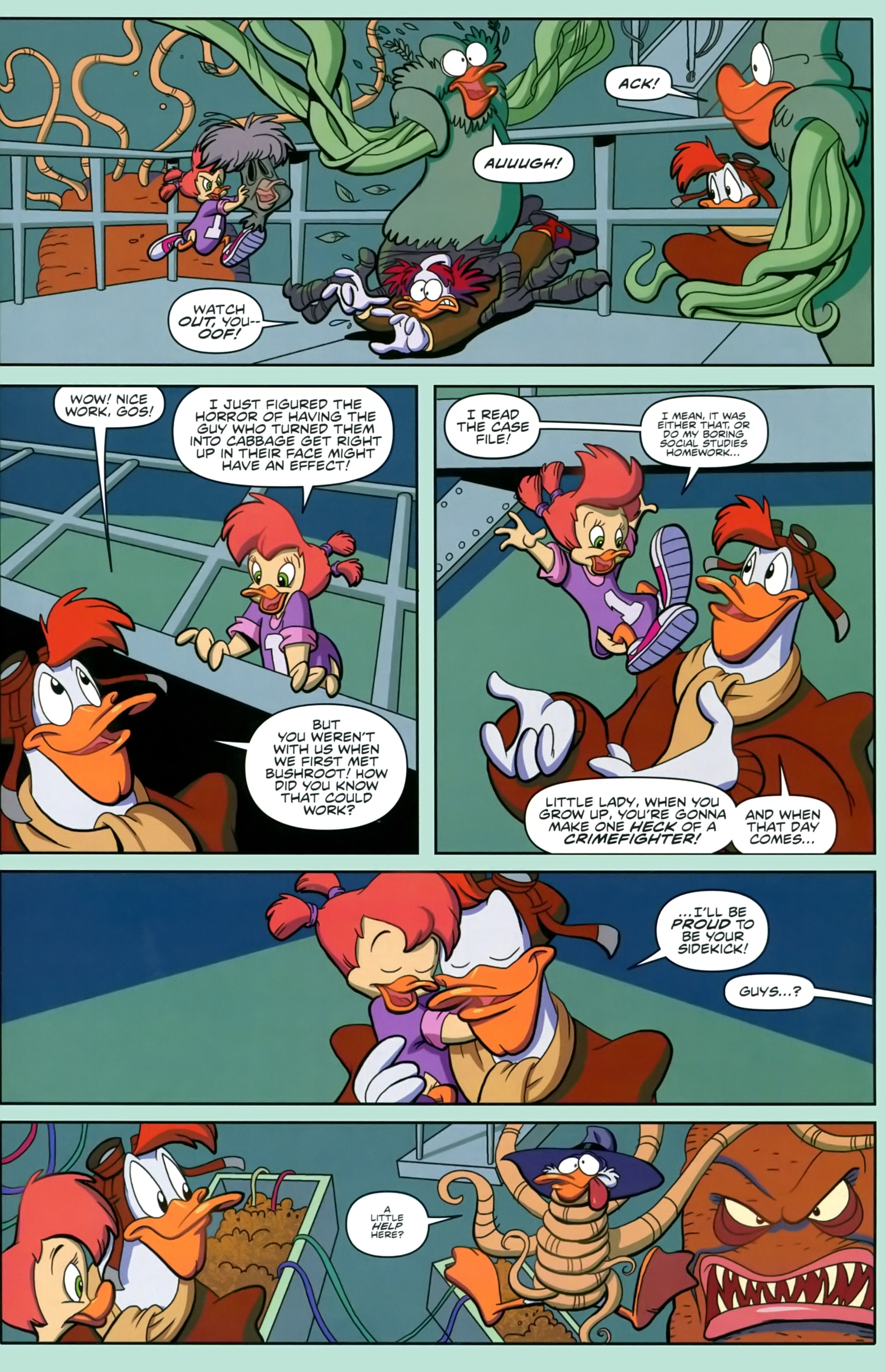 Read online Disney Darkwing Duck comic -  Issue #8 - 16