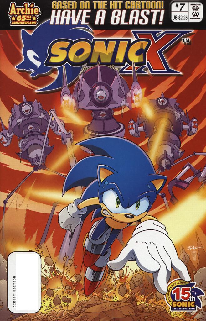 Read online Sonic X comic -  Issue #7 - 1