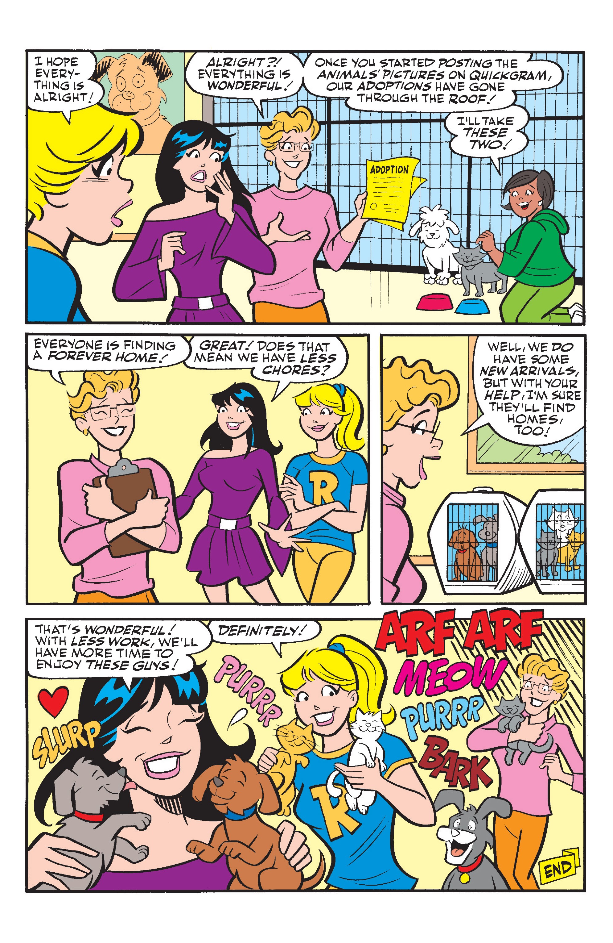 Read online Betty & Veronica Best Friends Forever: At Movies comic -  Issue #5 - 12