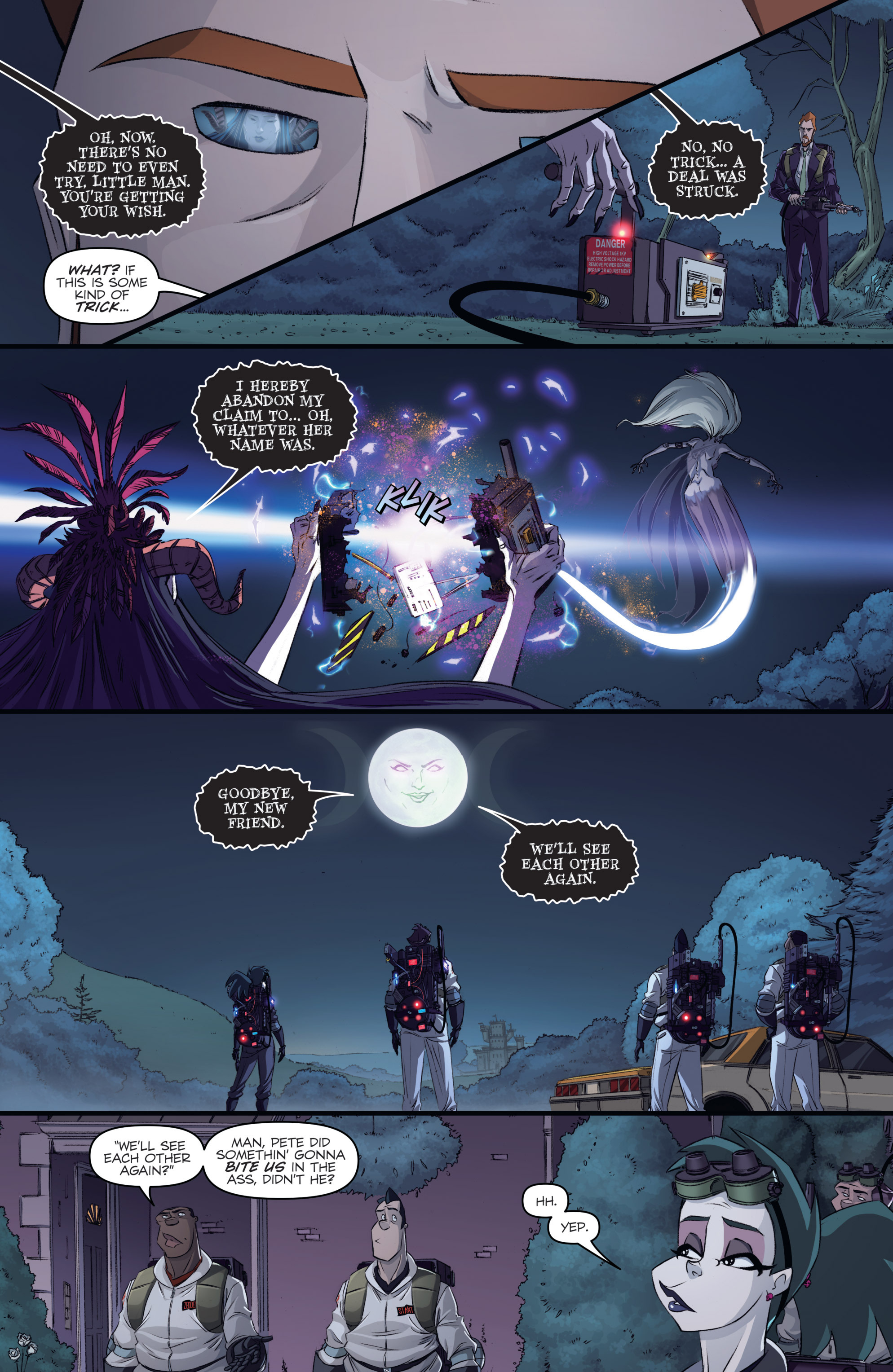 Read online Ghostbusters: International comic -  Issue #7 - 19