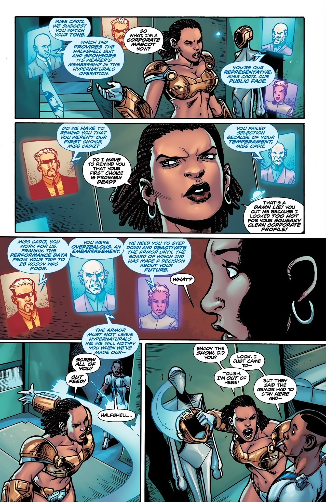 Read online The Hypernaturals comic -  Issue #2 - 22