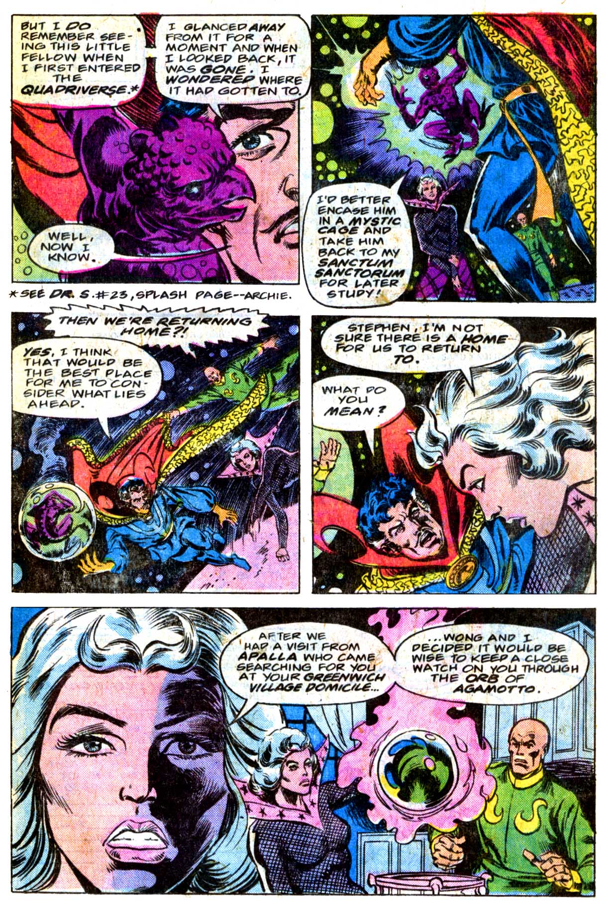 Read online Doctor Strange (1974) comic -  Issue #25 - 8