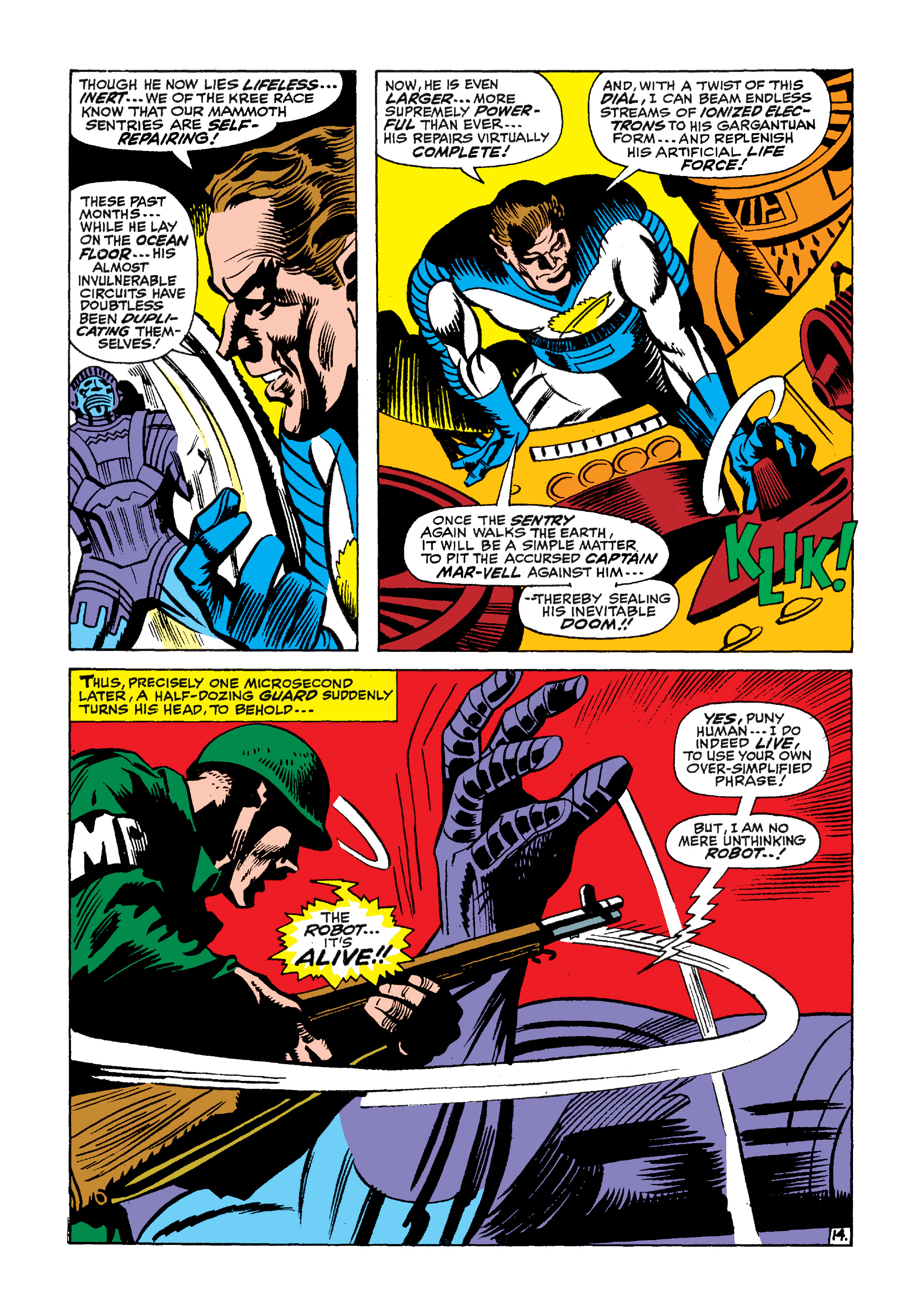Read online Marvel Masterworks: Captain Marvel comic -  Issue # TPB 1 (Part 1) - 37