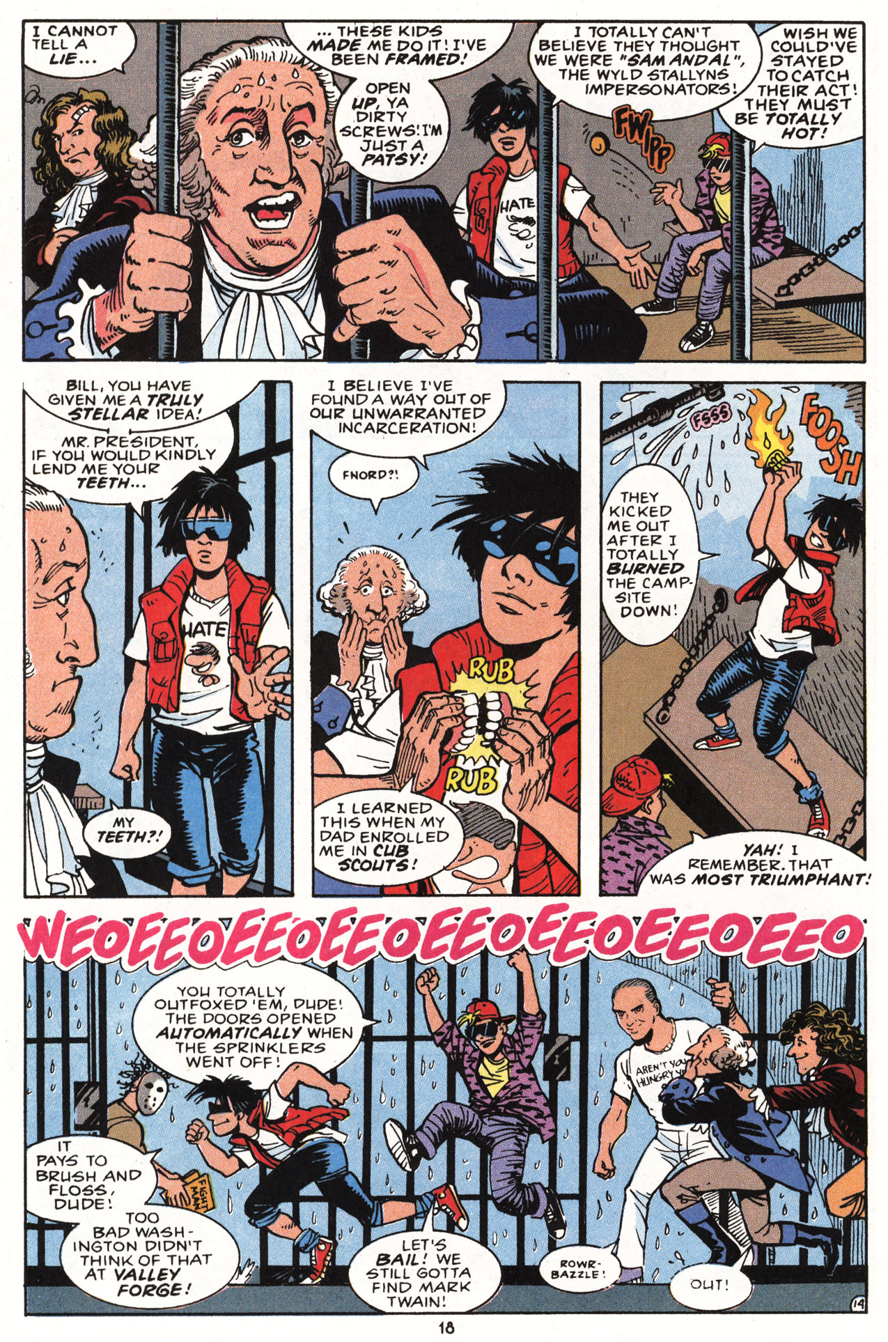 Read online Bill & Ted's Excellent Comic Book comic -  Issue #8 - 20