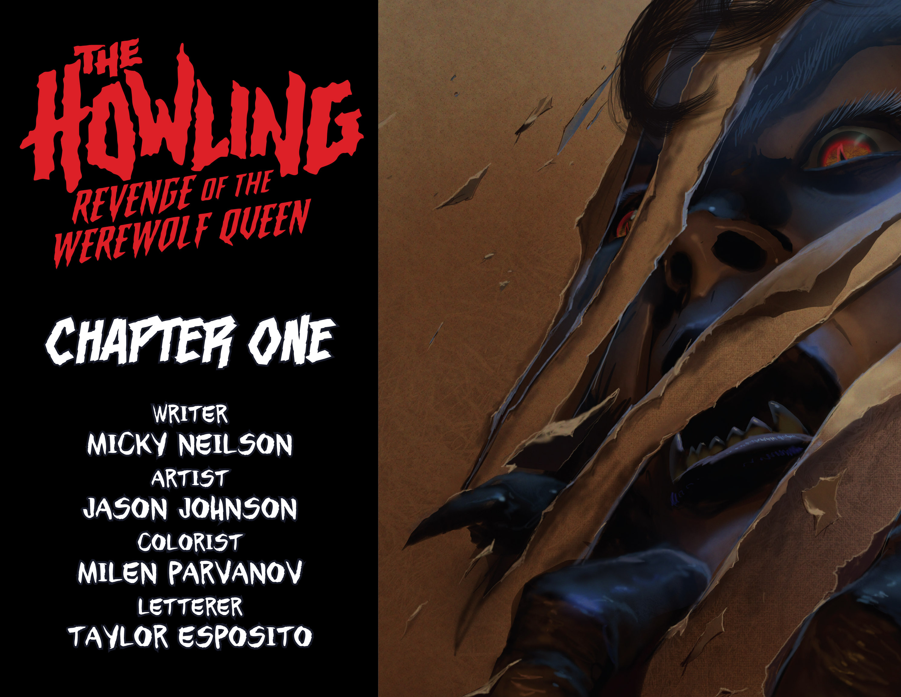 Read online The Howling: Revenge of the Werewolf Queen comic -  Issue #1 - 2