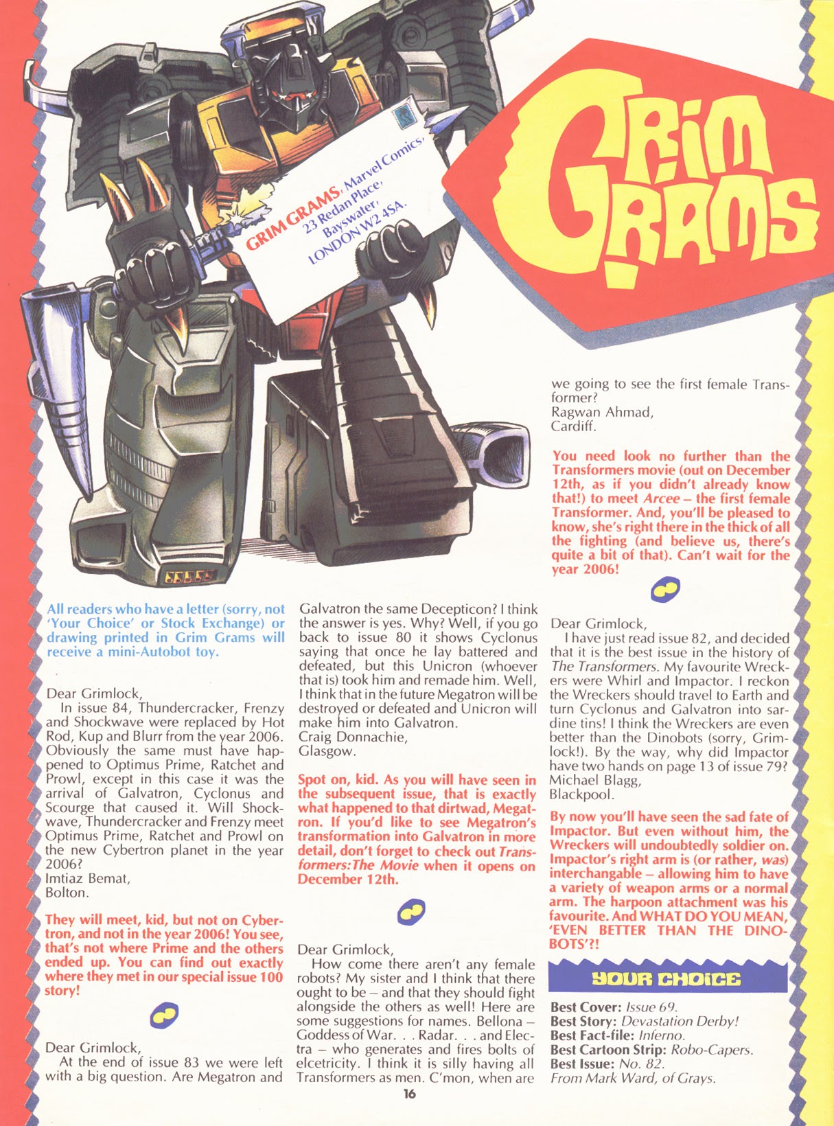 Read online The Transformers (UK) comic -  Issue #92 - 15