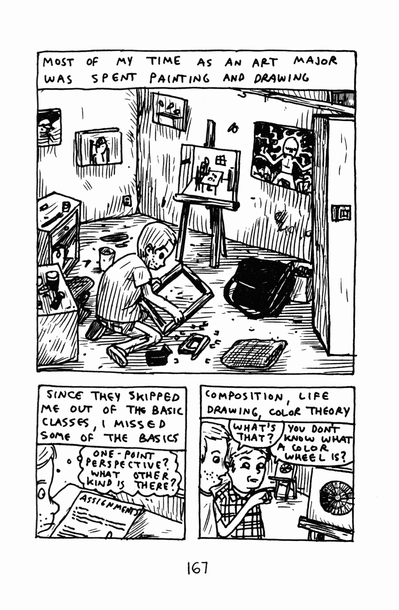 Read online Funny Misshapen Body: A Memoir comic -  Issue # TPB (Part 2) - 68