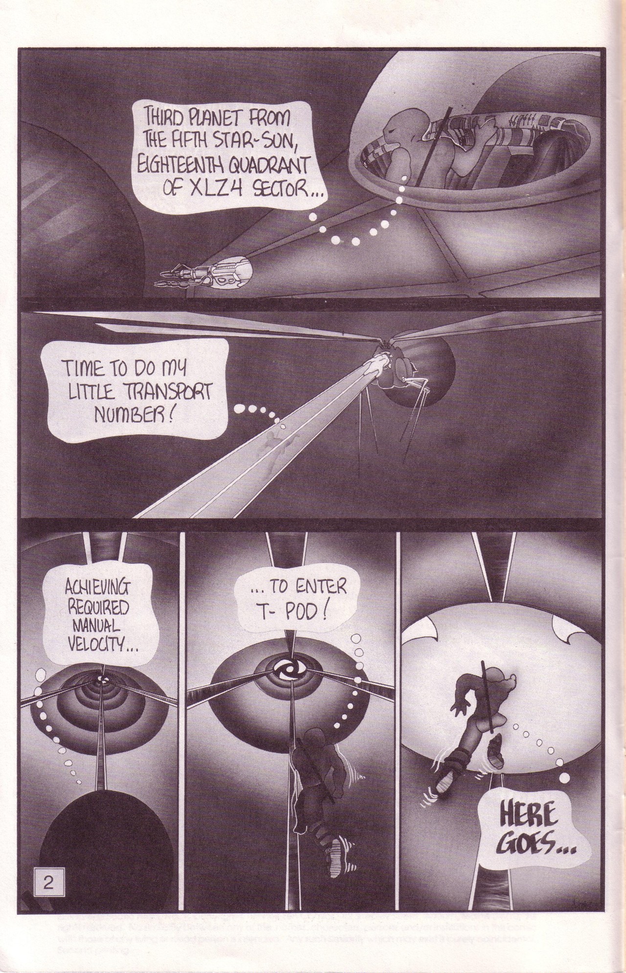 Read online Zen Intergalactic Ninja comic -  Issue #1 - 4